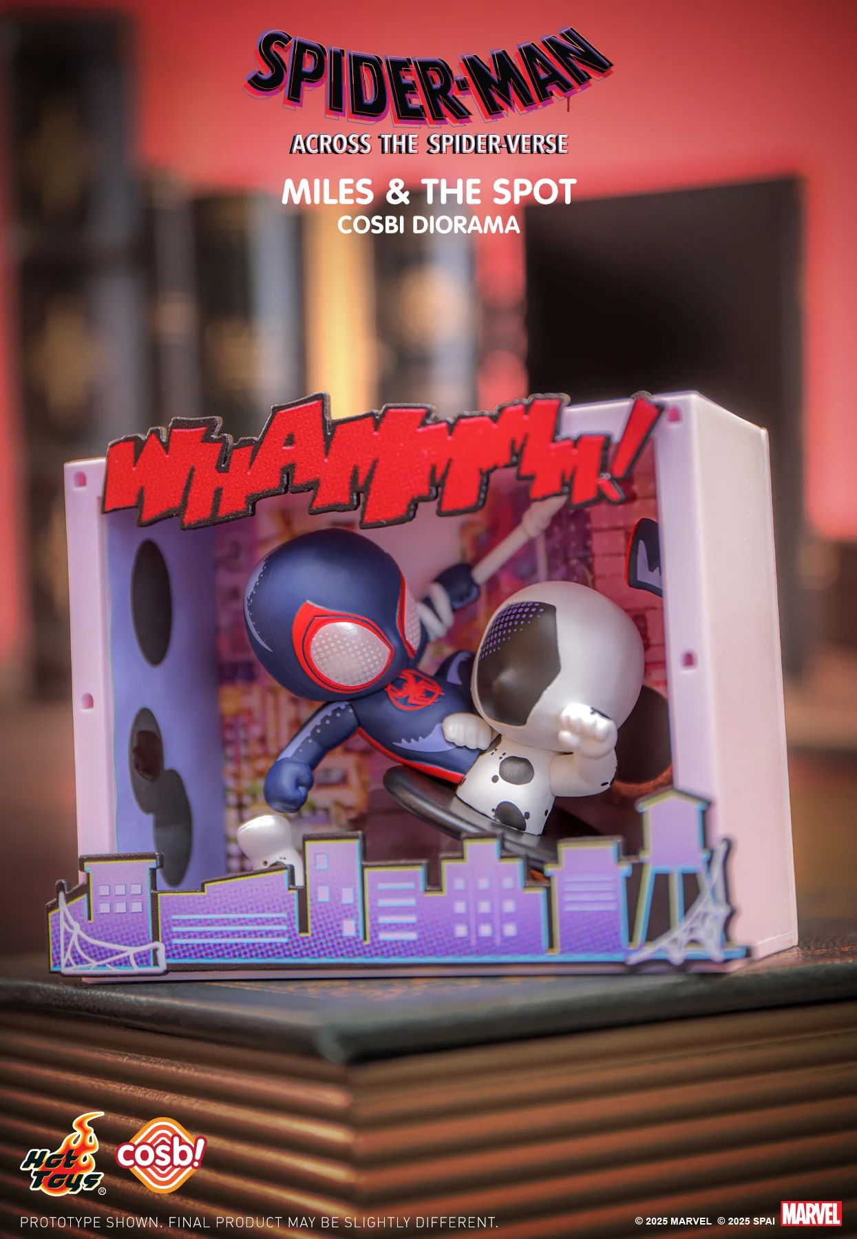 CBX301 - Spider-Man: Across The Spider-Verse - Spider-Man: Across The Spider-Verse Cosbi Diorama Collection - Image 4