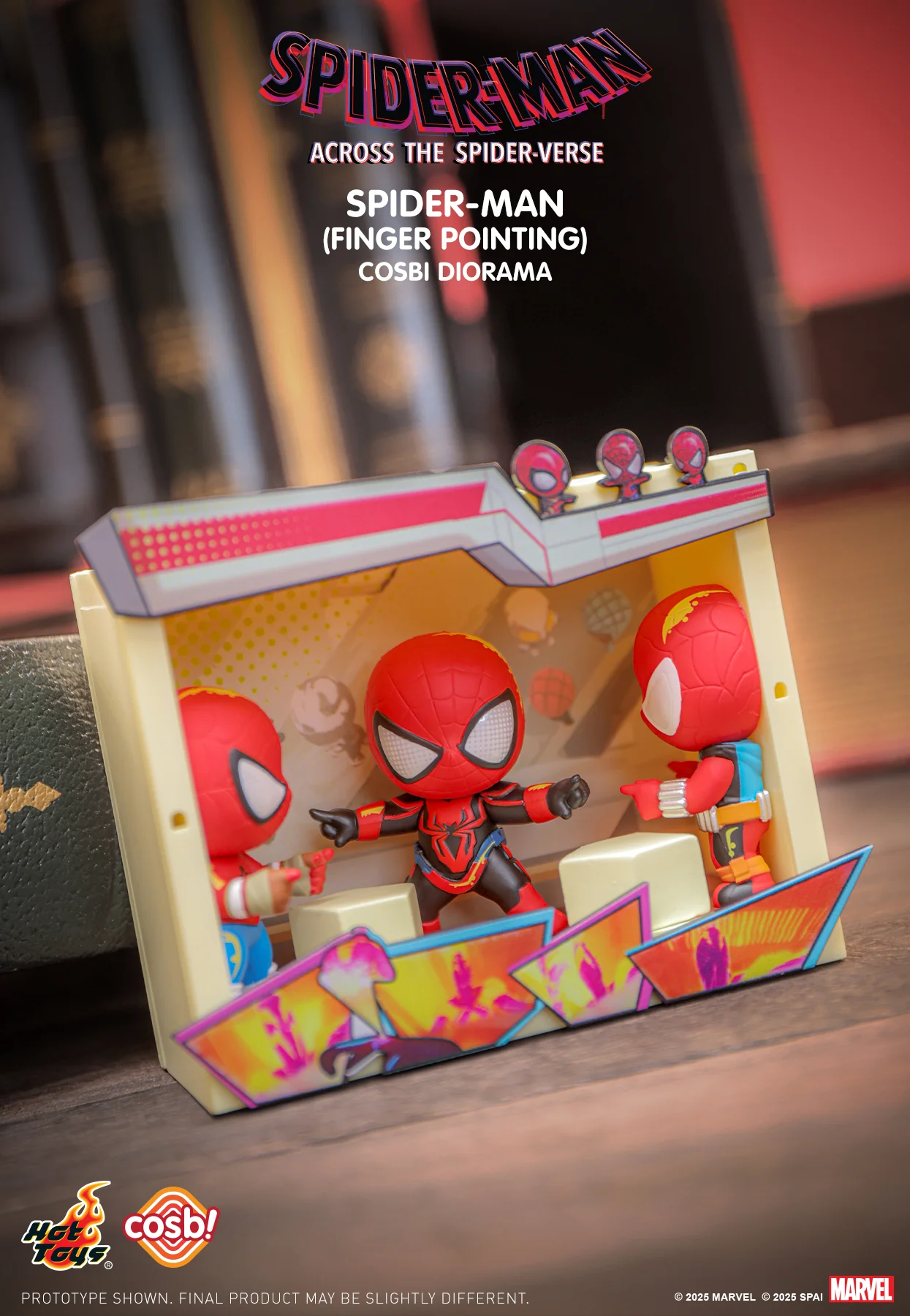 CBX301 - Spider-Man: Across The Spider-Verse - Spider-Man: Across The Spider-Verse Cosbi Diorama Collection - Image 6