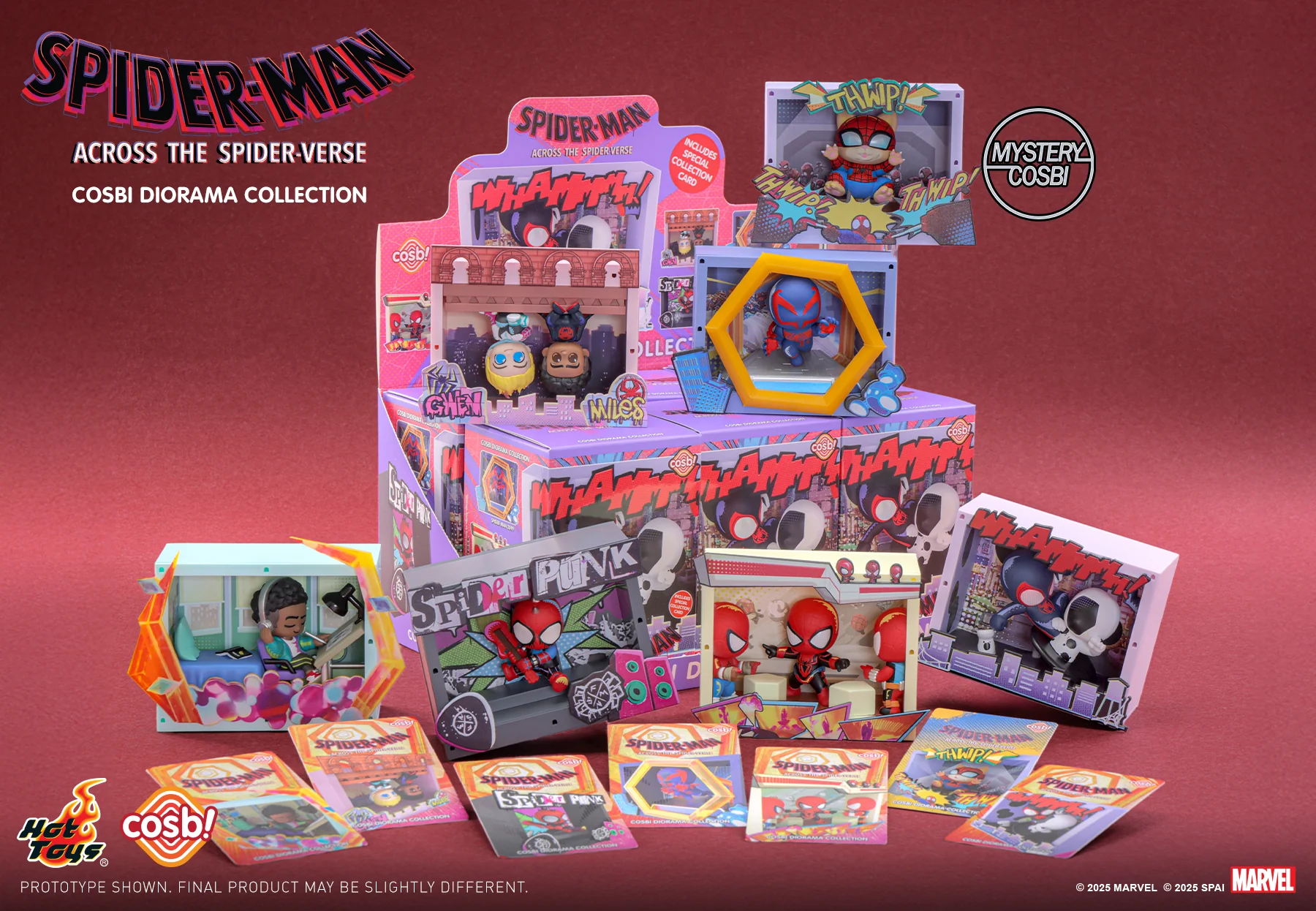 CBX301 - Spider-Man: Across The Spider-Verse - Spider-Man: Across The Spider-Verse Cosbi Diorama Collection - Image 9