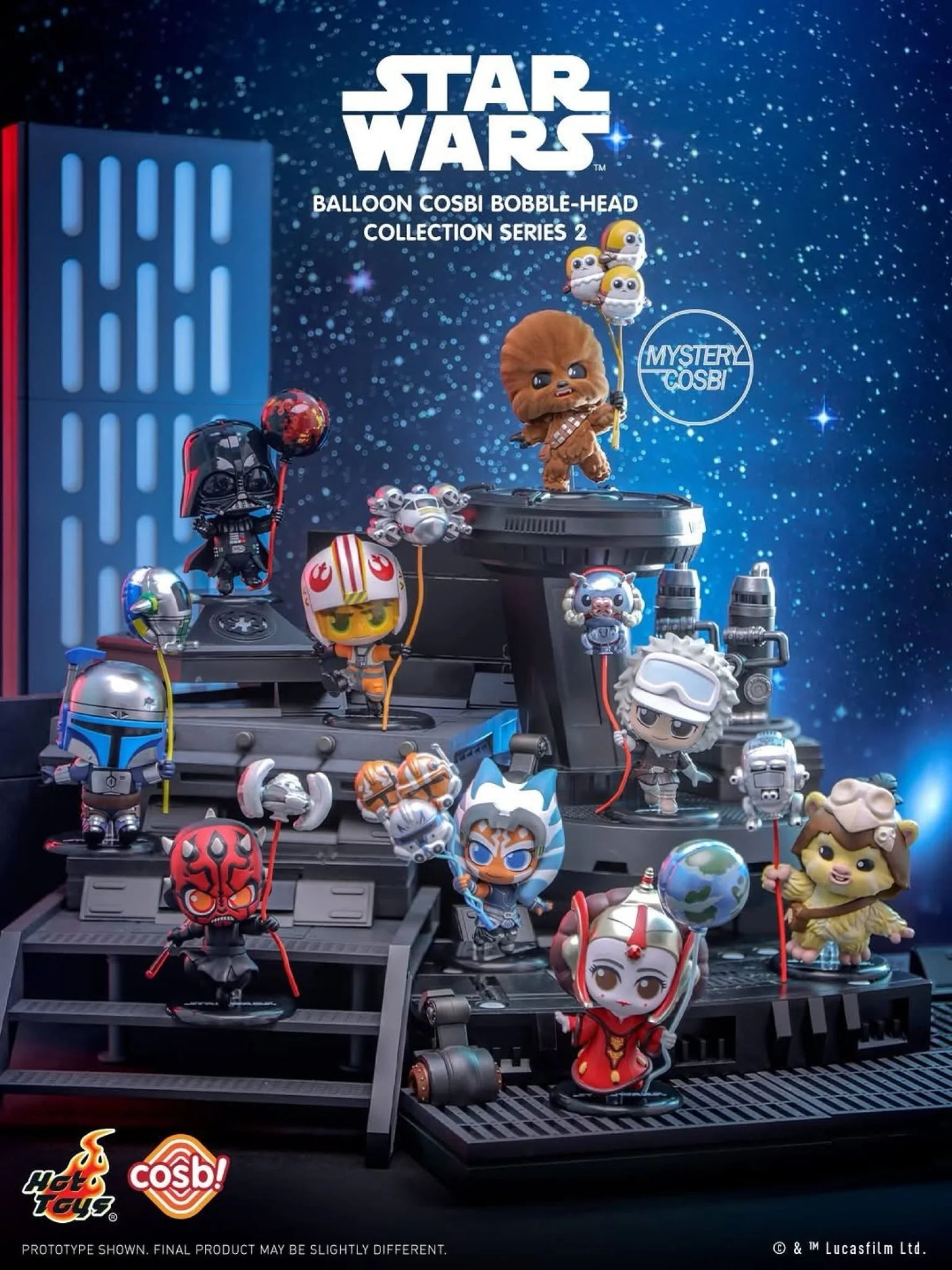 CBX316 - Star Wars - Star Wars Balloon Cosbi Bobble-Head Collection Series 2