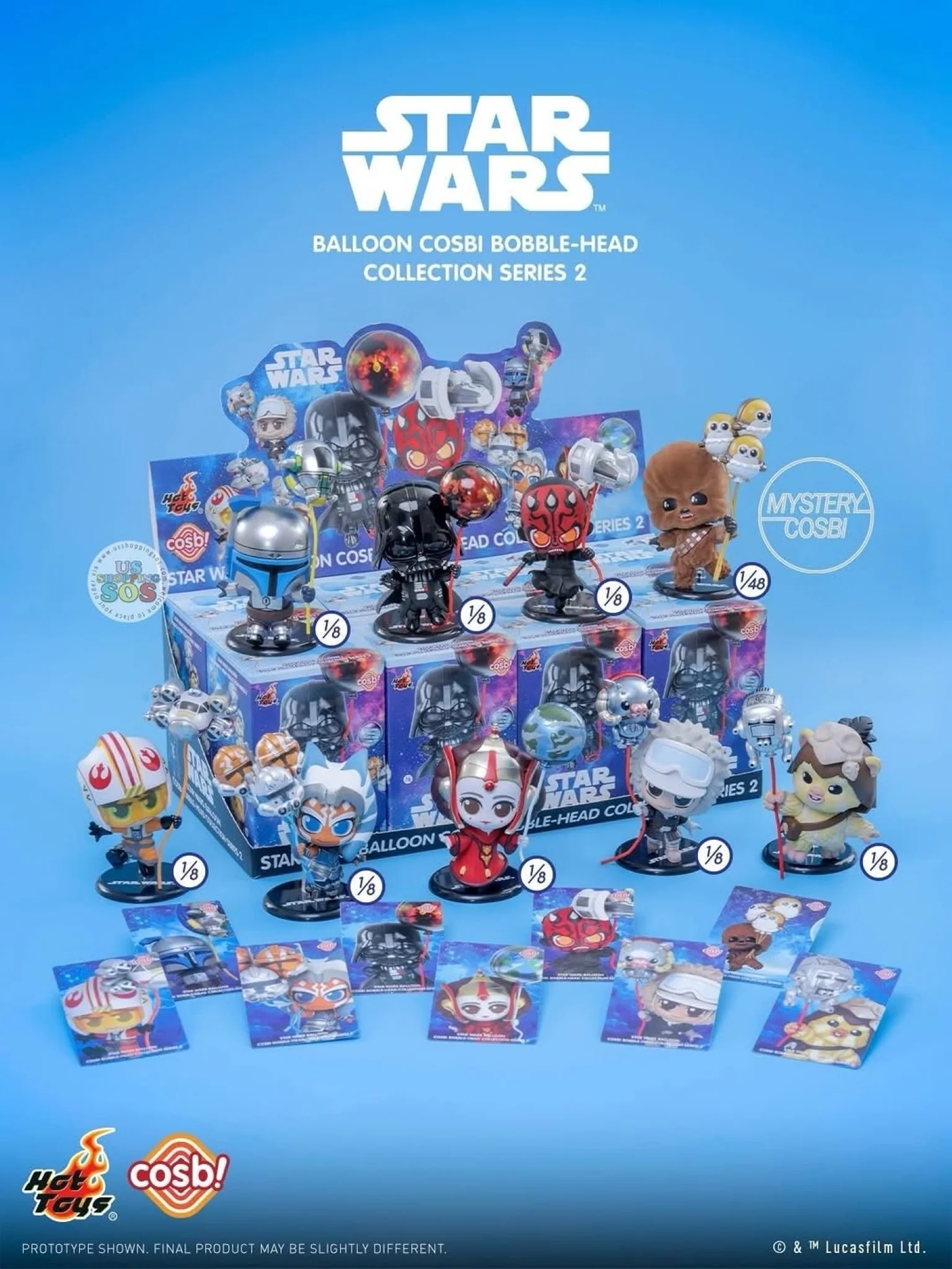CBX316 - Star Wars - Star Wars Balloon Cosbi Bobble-Head Collection Series 2 - Image 7