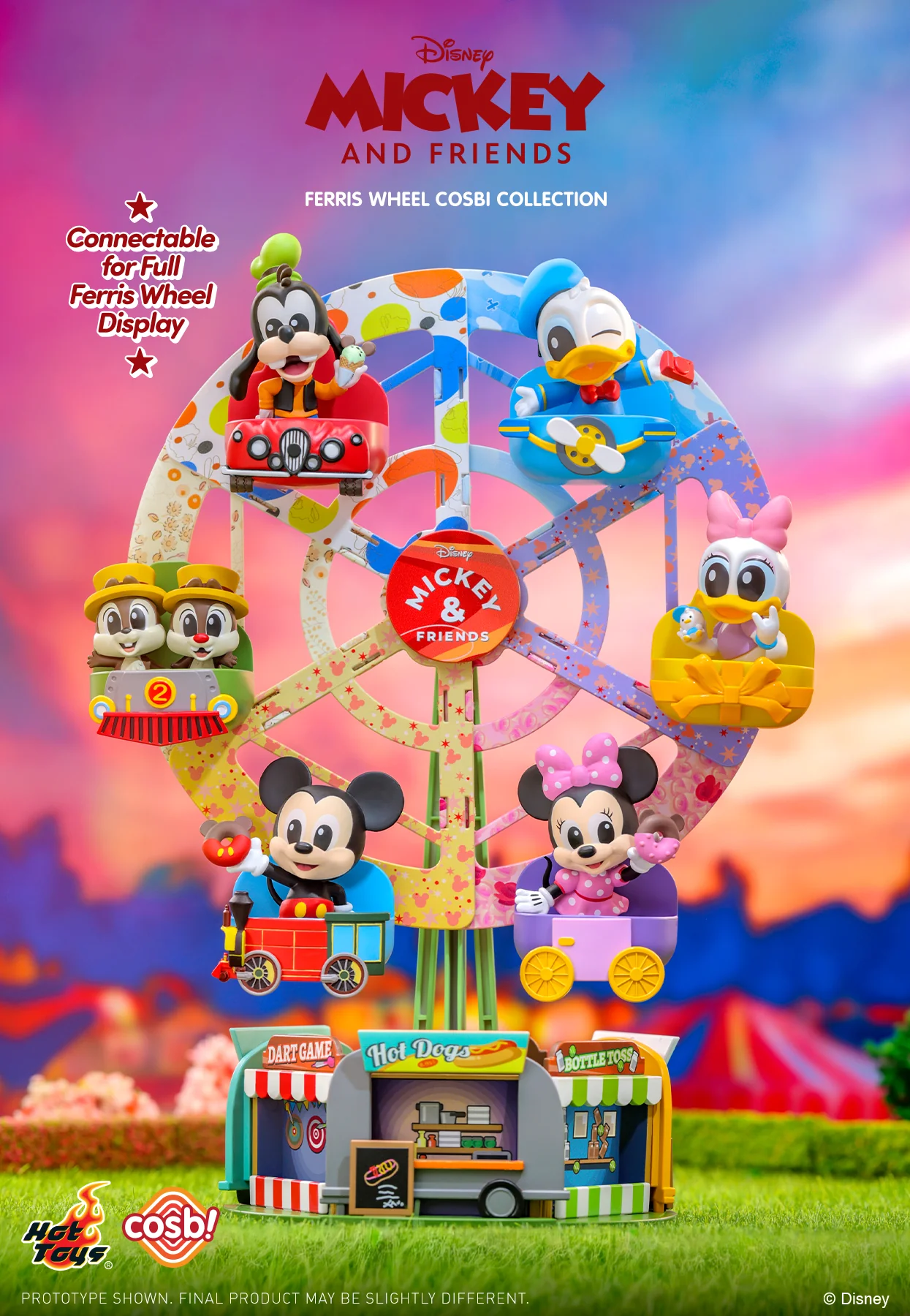 CBX326 - Mickey & Friends - Mickey & Friends Ferris Wheel Cosbi Collection