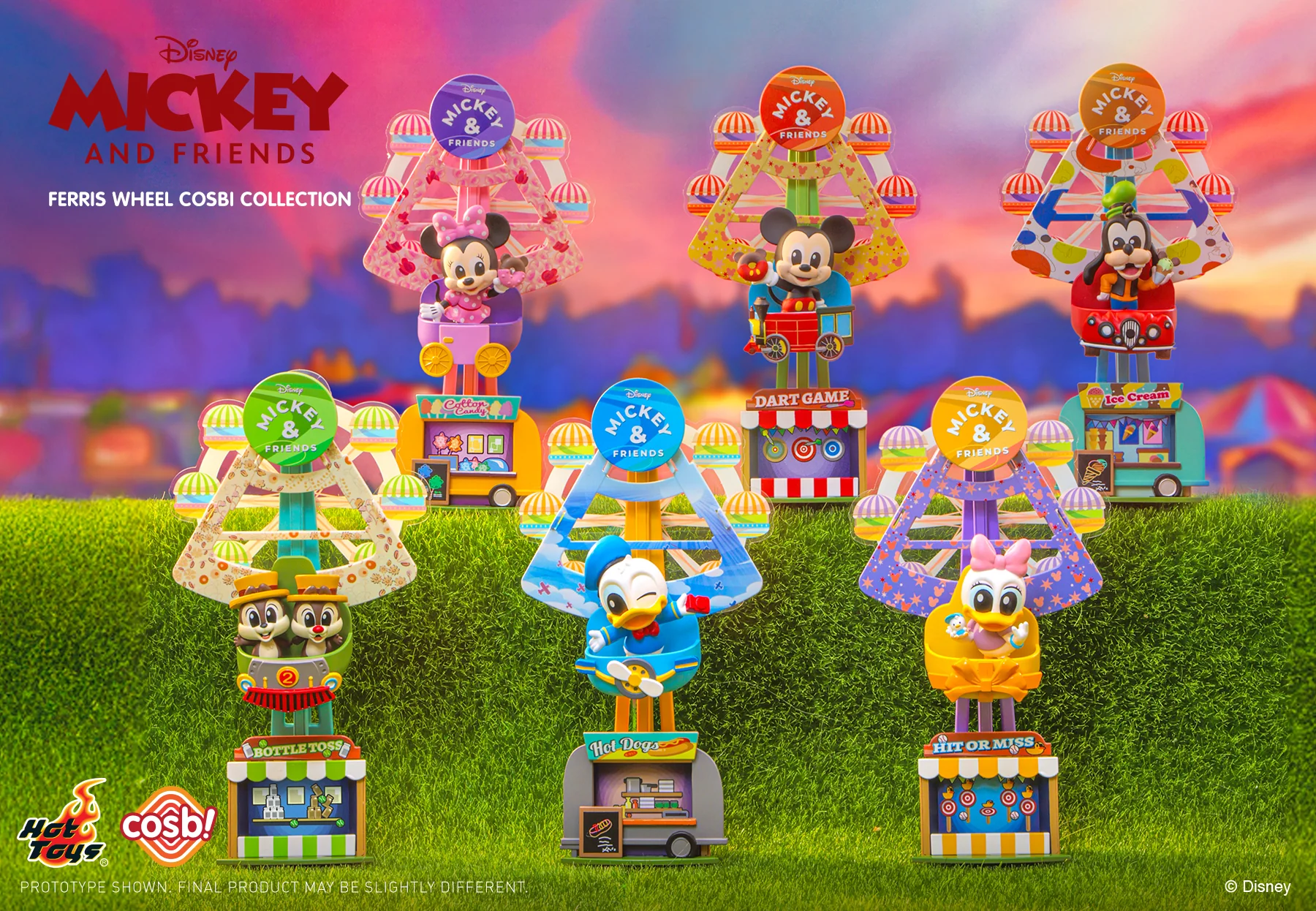 CBX326 - Mickey & Friends - Mickey & Friends Ferris Wheel Cosbi Collection - Image 11