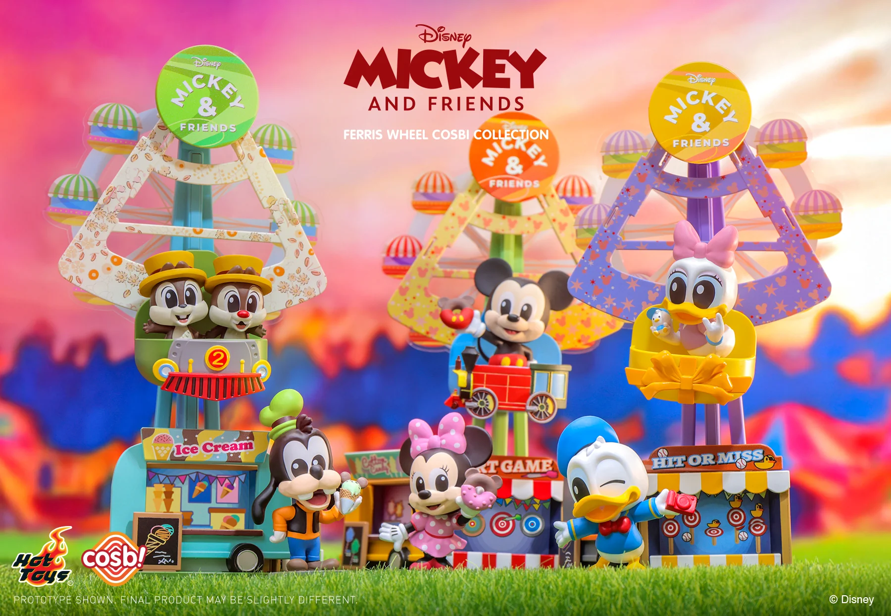 CBX326 - Mickey & Friends - Mickey & Friends Ferris Wheel Cosbi Collection - Image 12