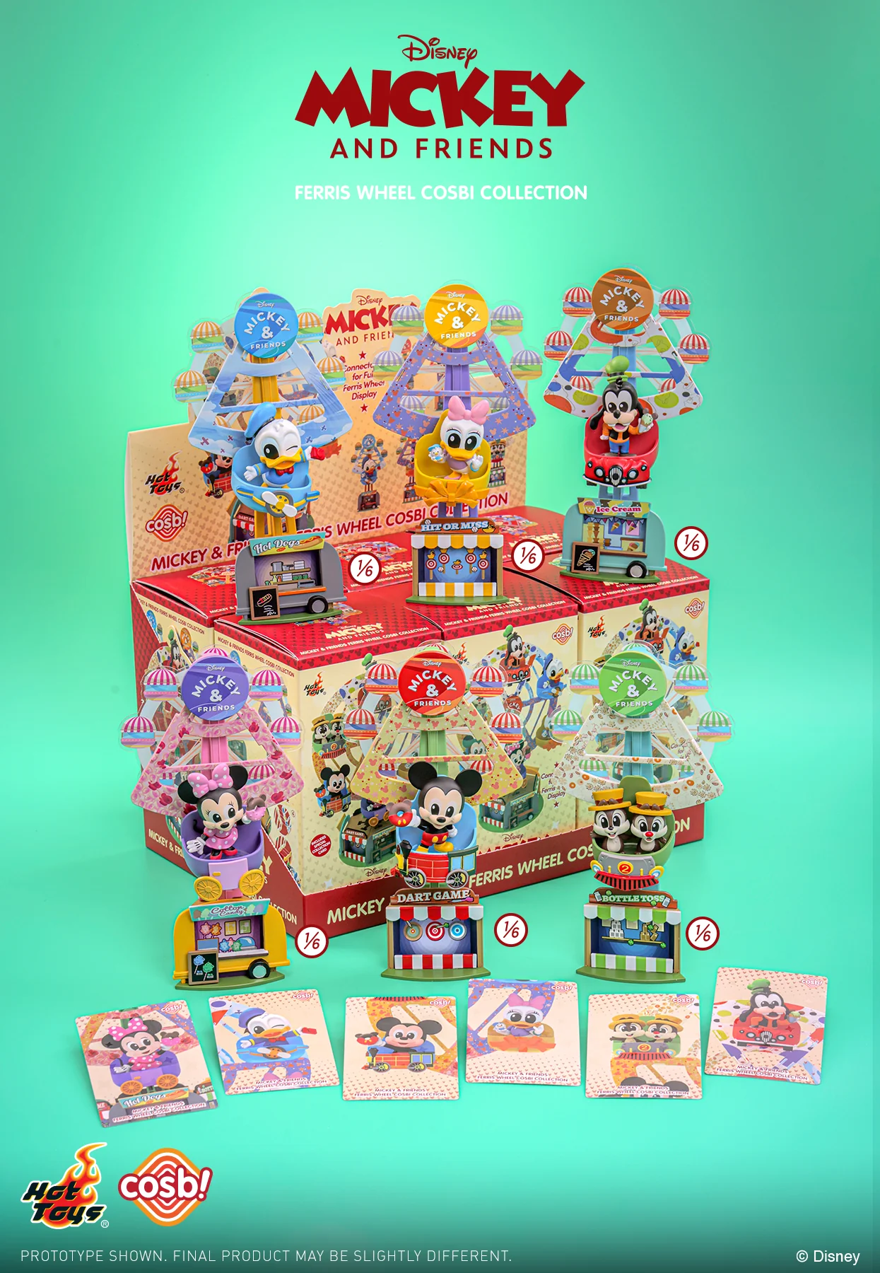 CBX326 - Mickey & Friends - Mickey & Friends Ferris Wheel Cosbi Collection - Image 13