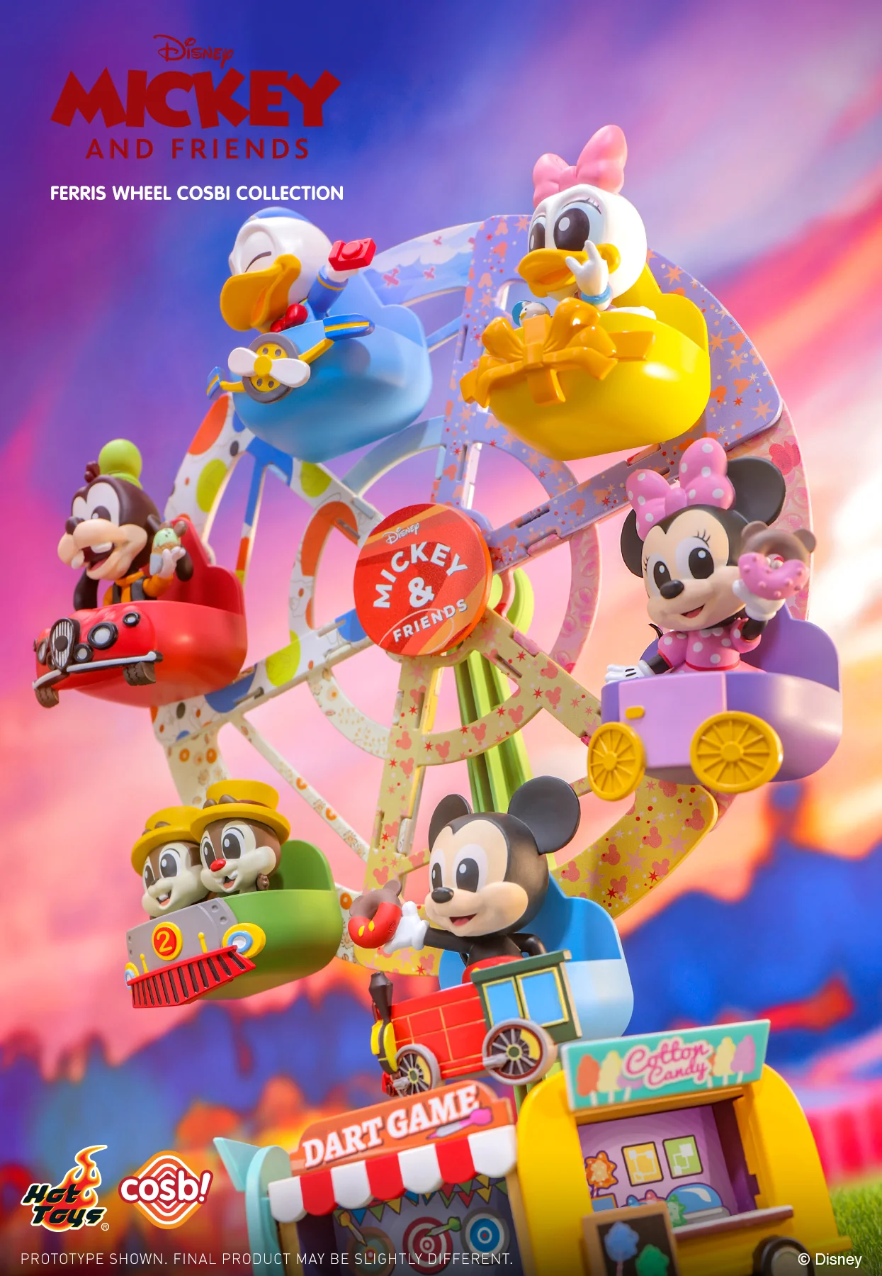 CBX326 - Mickey & Friends - Mickey & Friends Ferris Wheel Cosbi Collection - Image 8