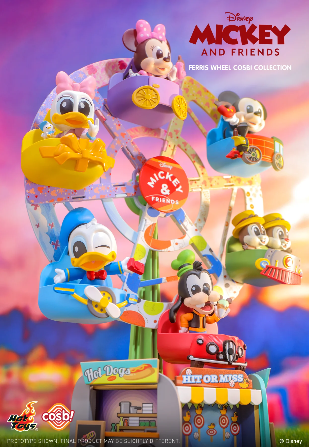 CBX326 - Mickey & Friends - Mickey & Friends Ferris Wheel Cosbi Collection - Image 9