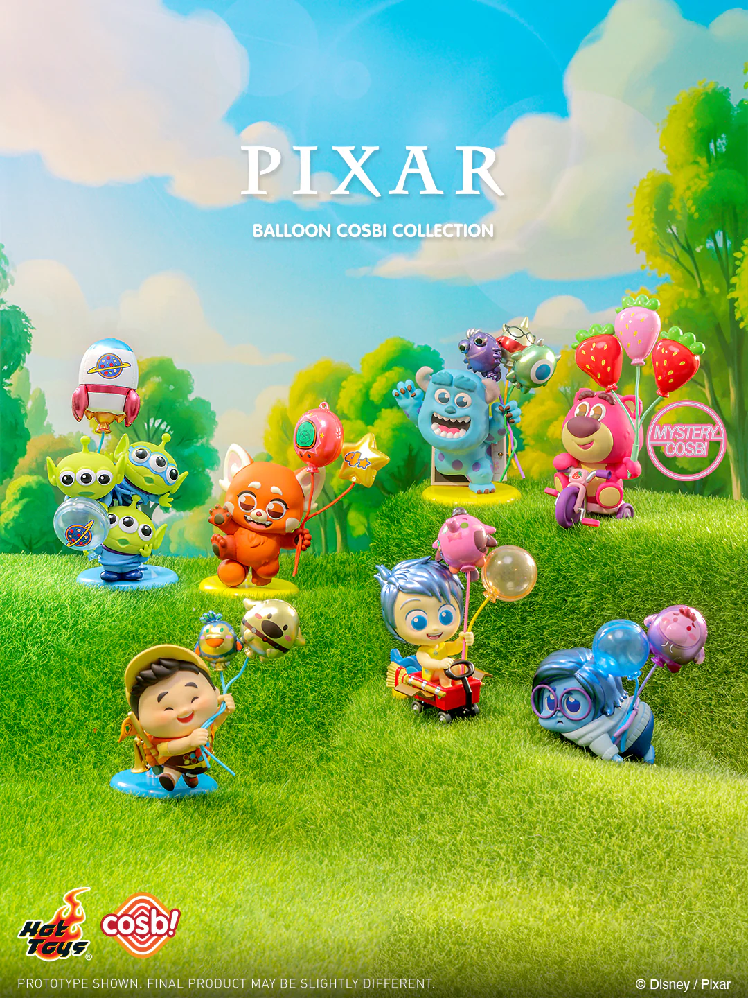 CBX339 - Pixar – Pixar Balloon Cosbi Collection