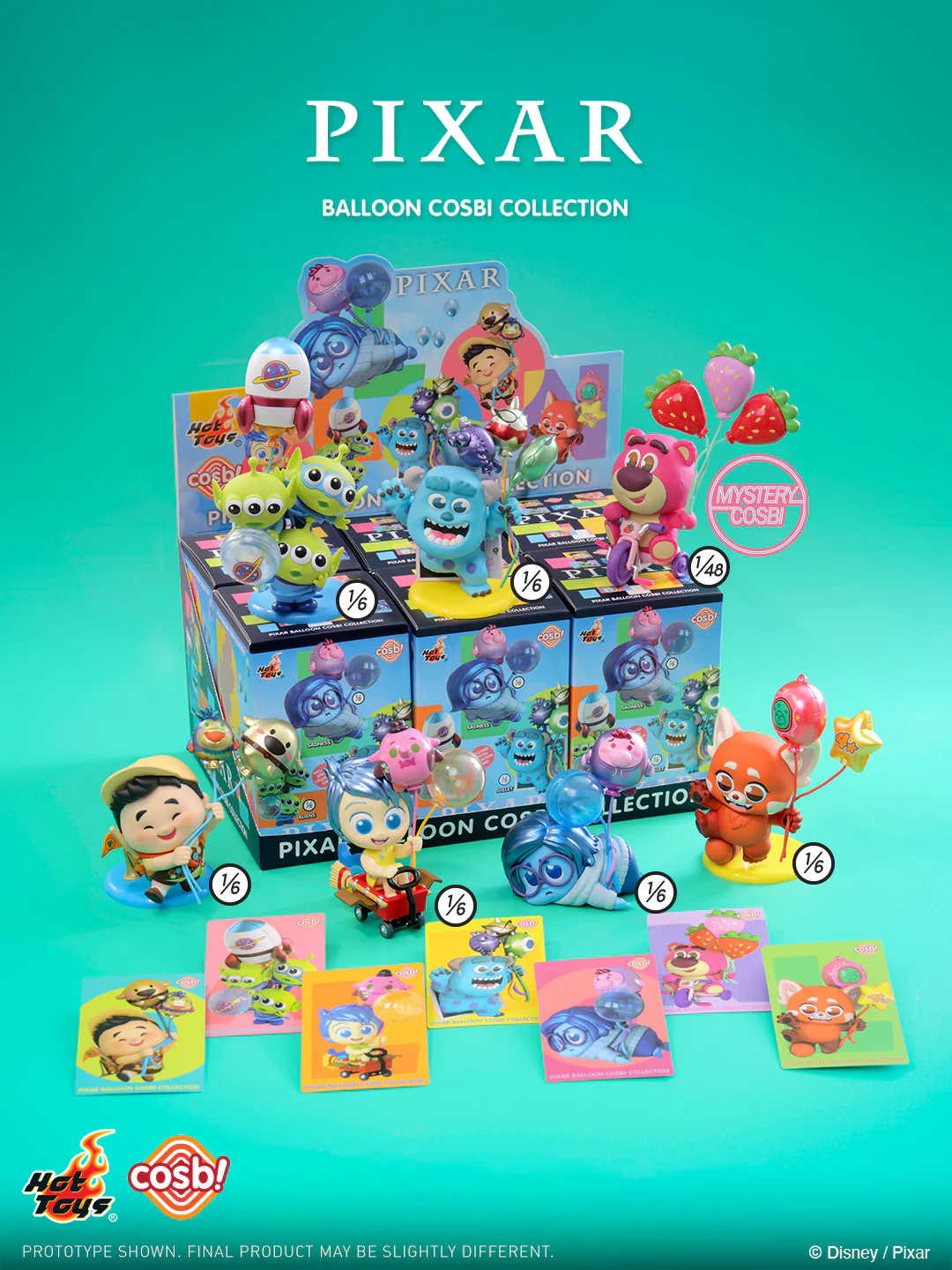 CBX339 - Pixar – Pixar Balloon Cosbi Collection - Image 9
