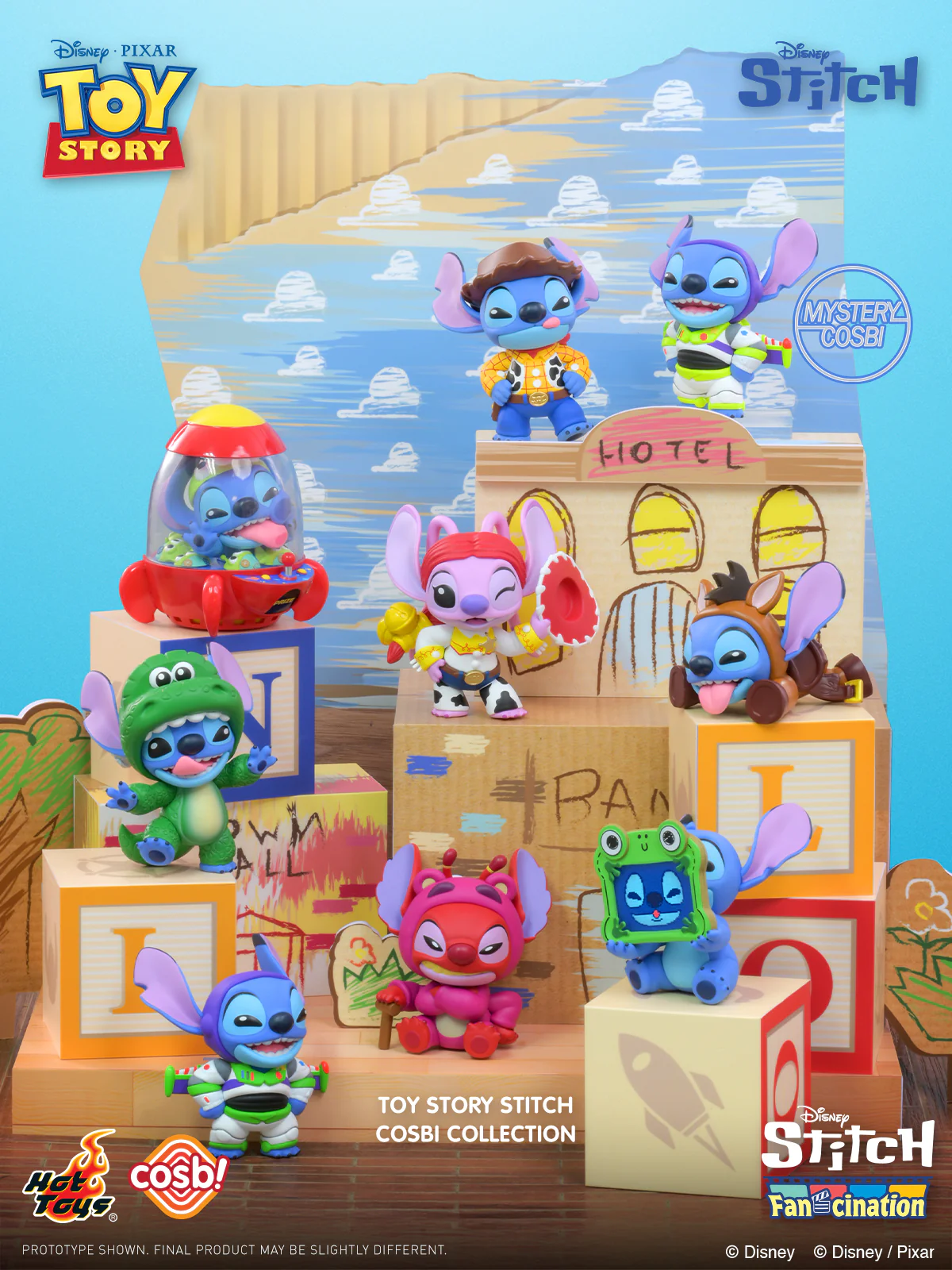 CBX350 - Stitch Fan-Cination – Toy Story Stitch Cosbi Collection - Image 11