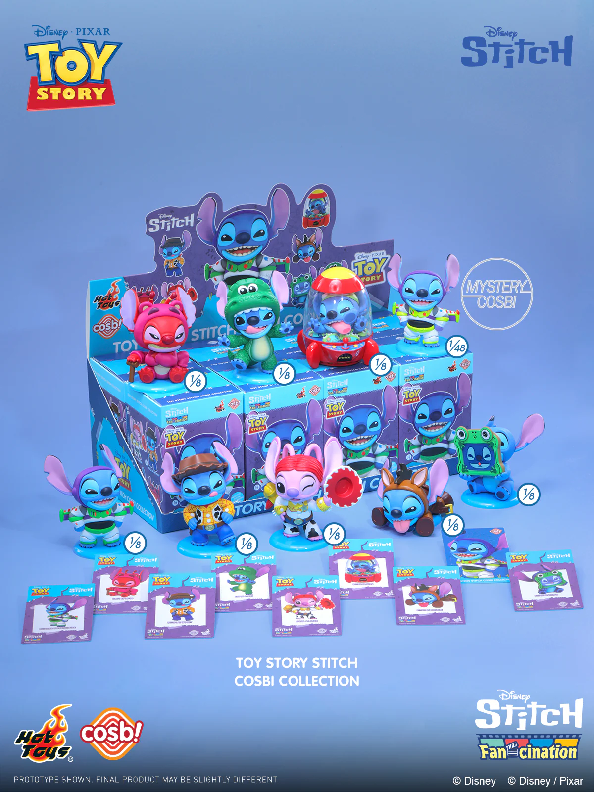 CBX350 - Stitch Fan-Cination – Toy Story Stitch Cosbi Collection - Image 12