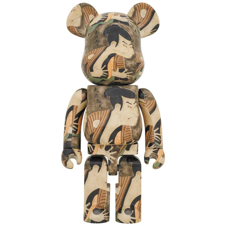 Bearbrick Toshusai Sharaku "Actor Otani Oniji Ⅲ as the Footman (Yakko) Edobei" 1000%