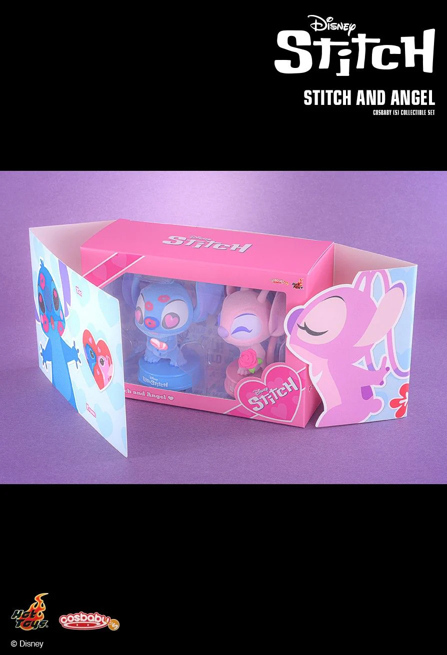 COSB1073 - Stitch and Angel Cosbaby (S) Collectible Set - Image 3