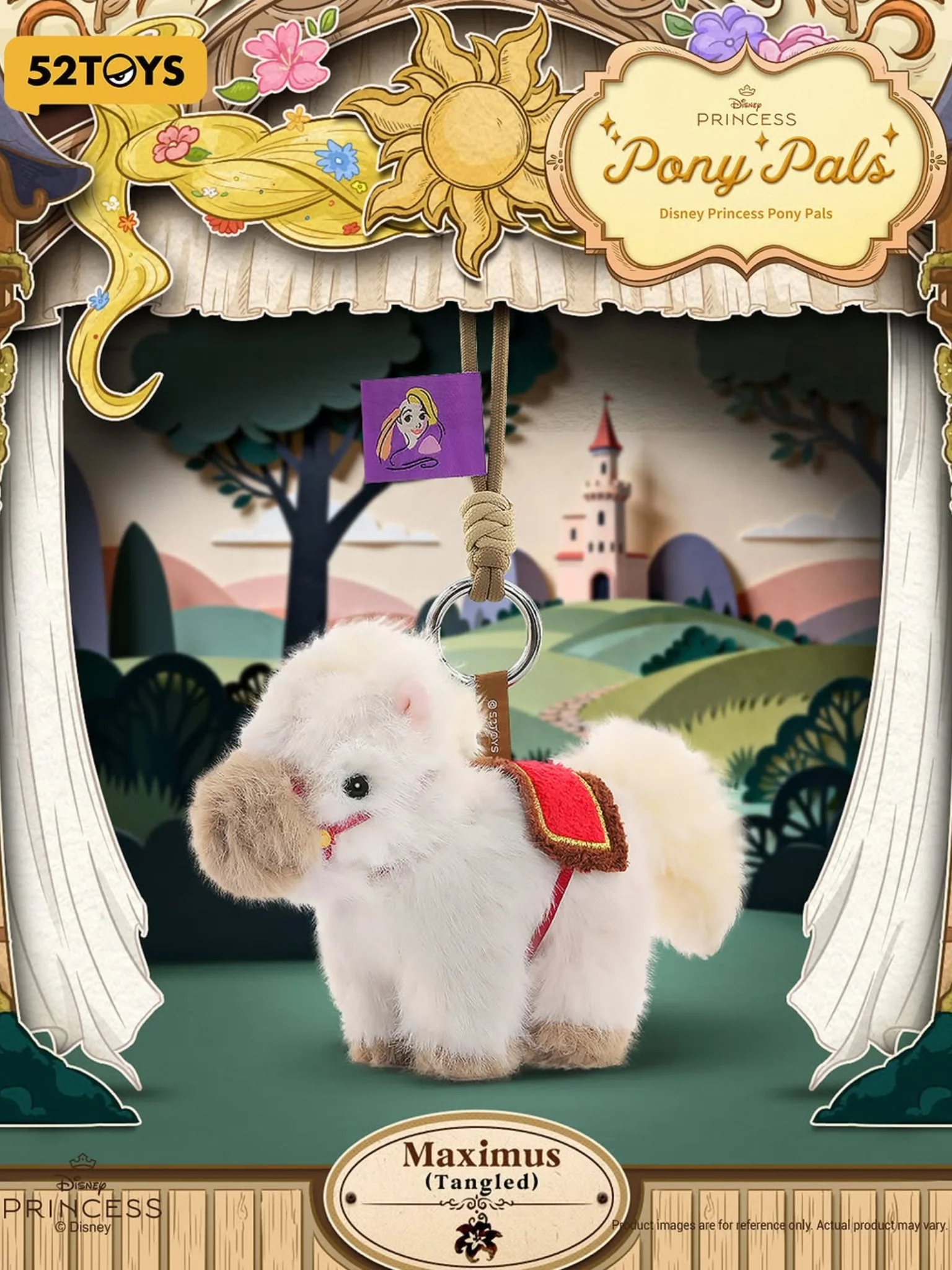 Disney Princess Pony Pals Series Plush Keychain - Image 3