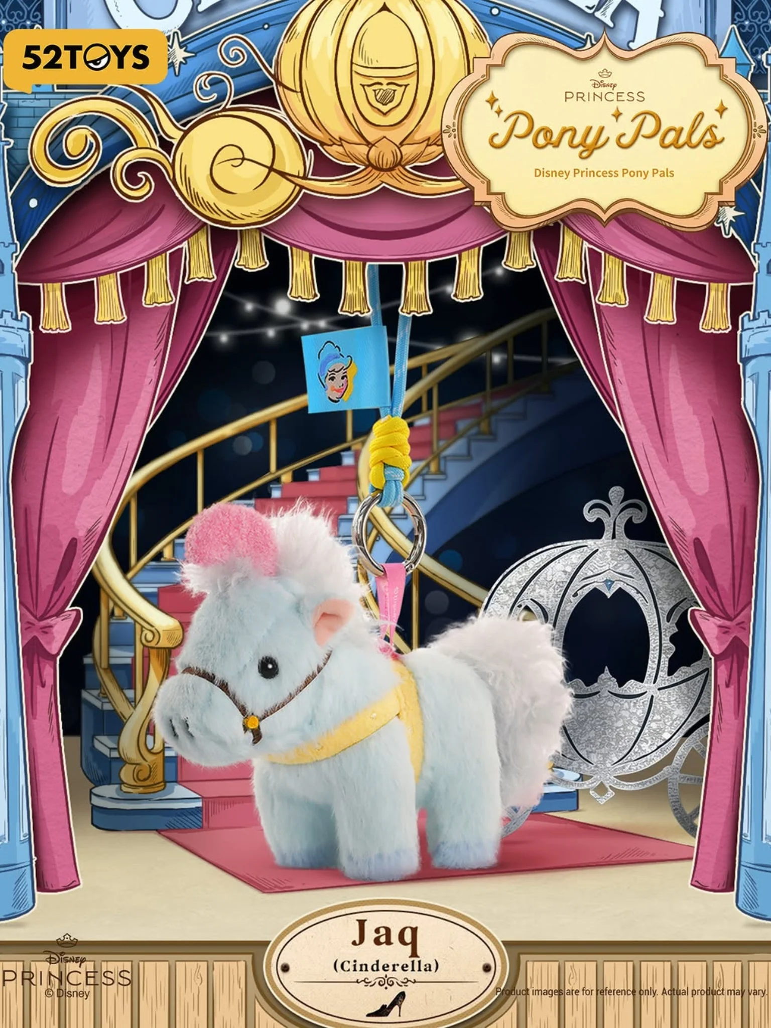 Disney Princess Pony Pals Series Plush Keychain - Image 4