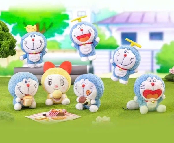 Doraemon Funny Movable Series Plush Blind Box - Image 2