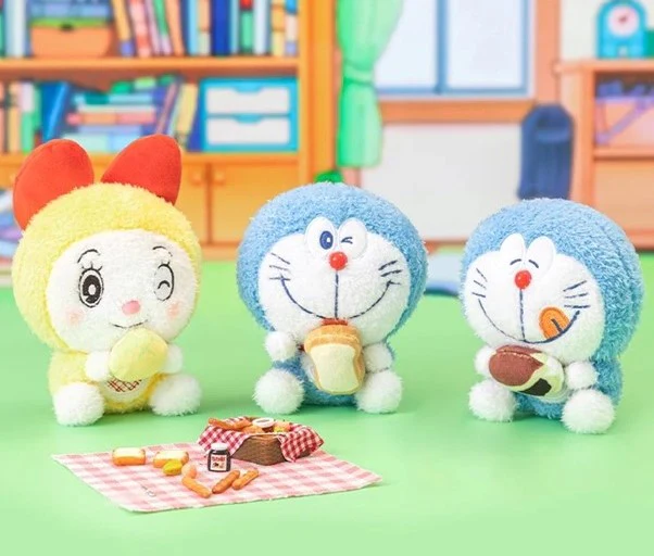 Doraemon Funny Movable Series Plush Blind Box - Image 3