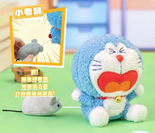 Doraemon Funny Movable Series Plush Blind Box - Image 9