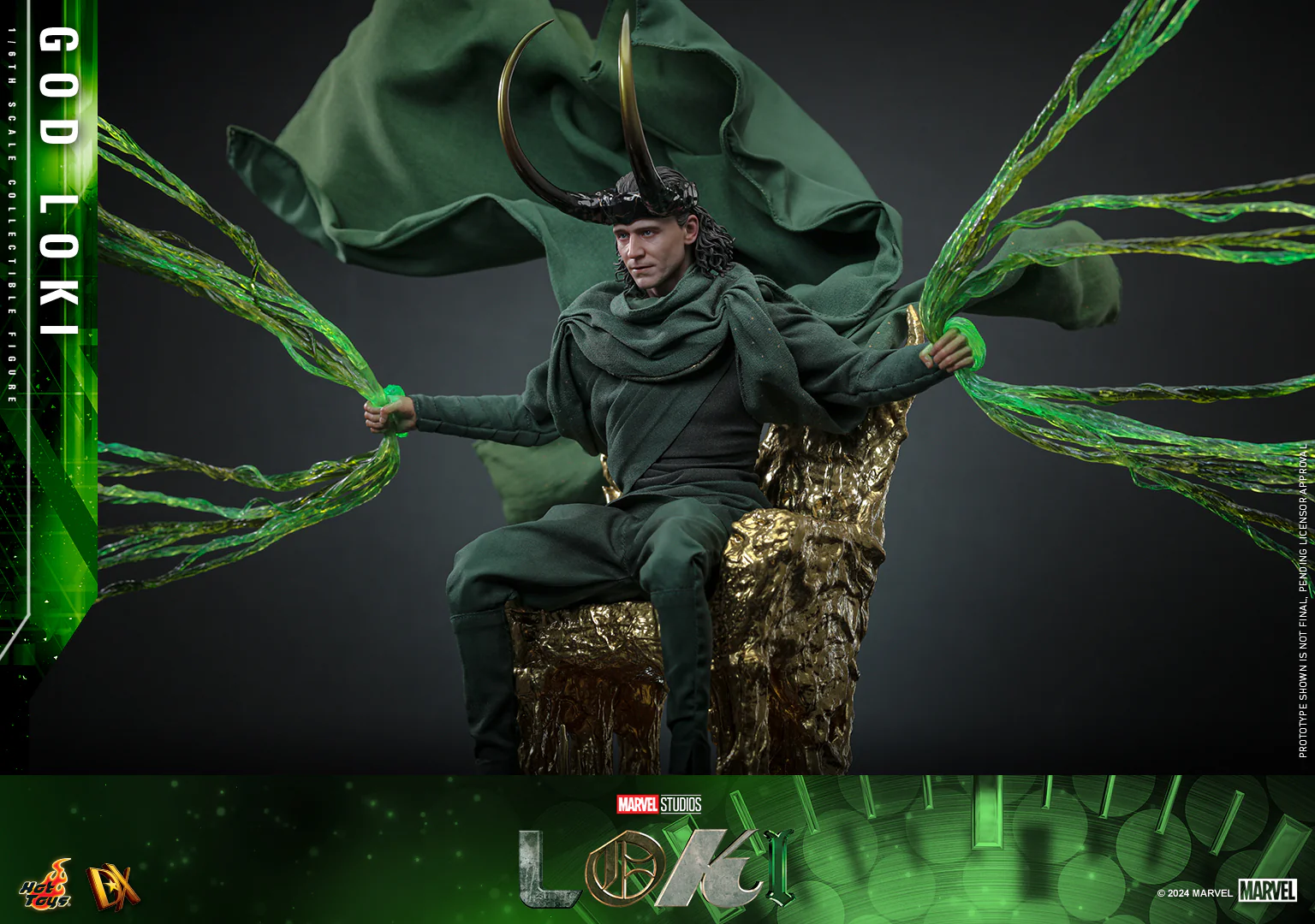 DX40 - Loki - 1/6th scale God Loki Collectible Figure - Image 12
