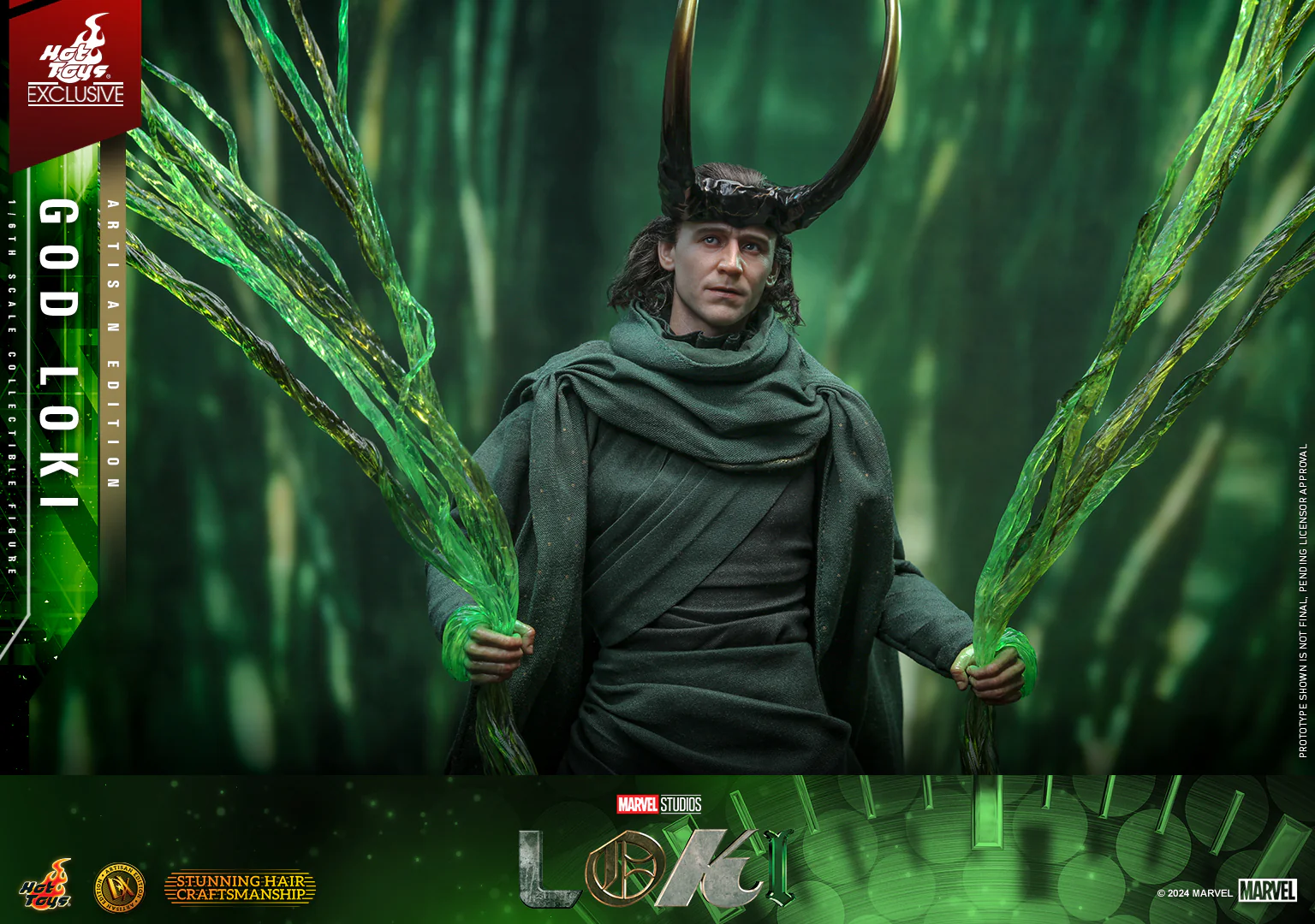 DX41AE - Loki - 1/6th scale God Loki Collectible Figure (Artisan Edition) [Hot Toys Exclusive] - Image 11