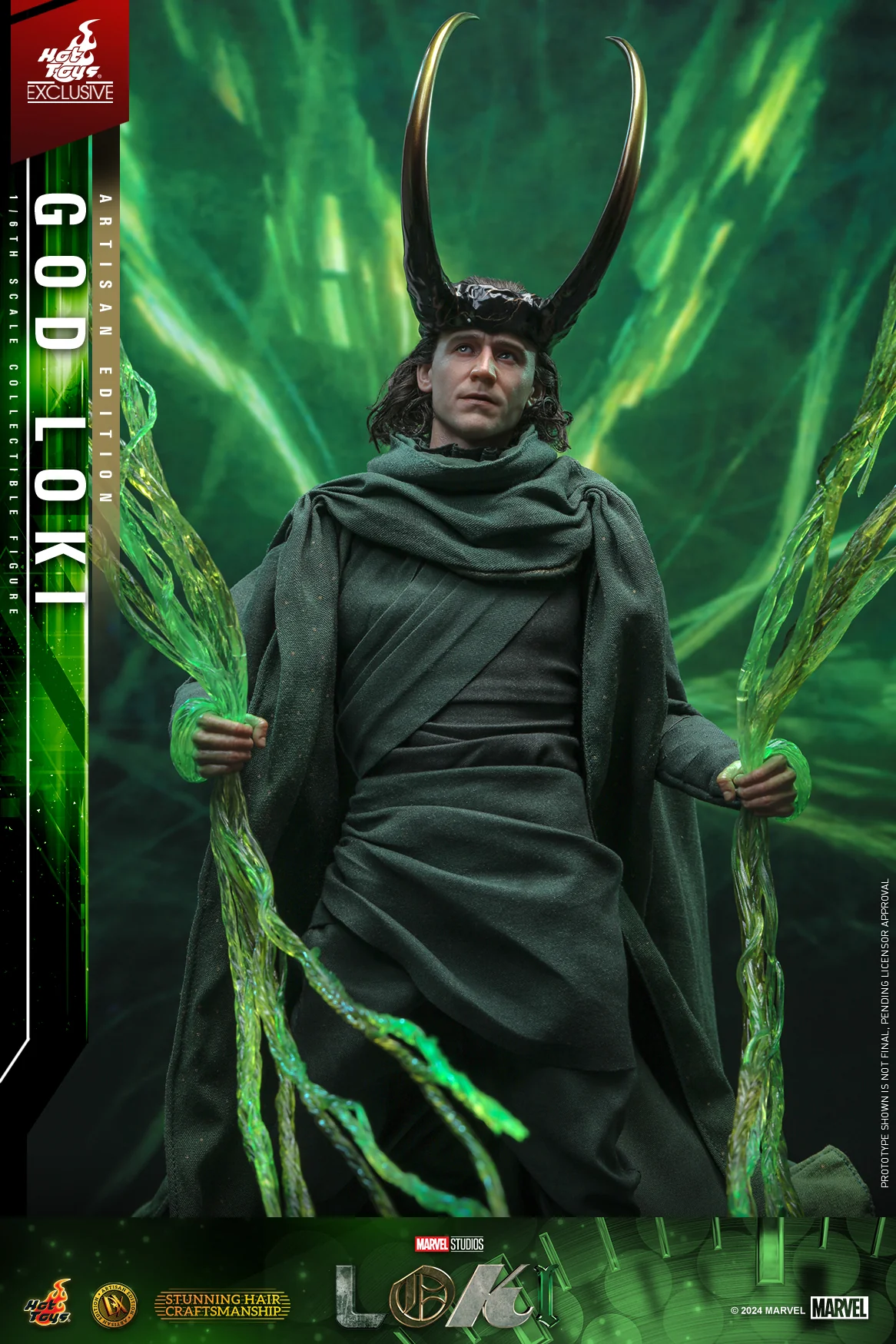 DX41AE - Loki - 1/6th scale God Loki Collectible Figure (Artisan Edition) [Hot Toys Exclusive] - Image 3