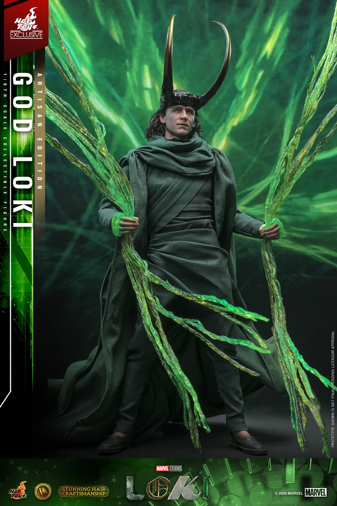 DX41AE - Loki - 1/6th scale God Loki Collectible Figure (Artisan Edition) [Hot Toys Exclusive] - Image 4