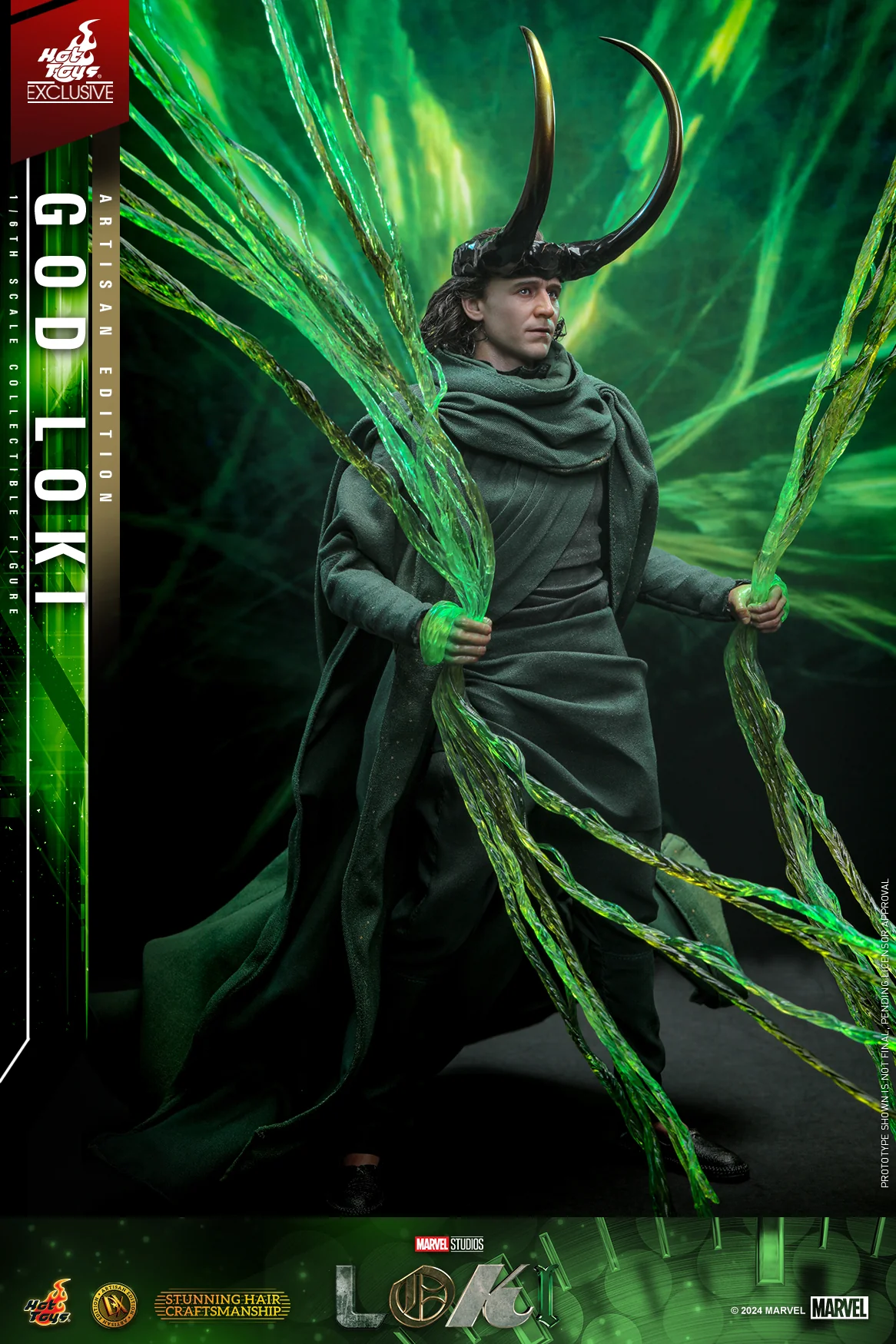 DX41AE - Loki - 1/6th scale God Loki Collectible Figure (Artisan Edition) [Hot Toys Exclusive] - Image 5