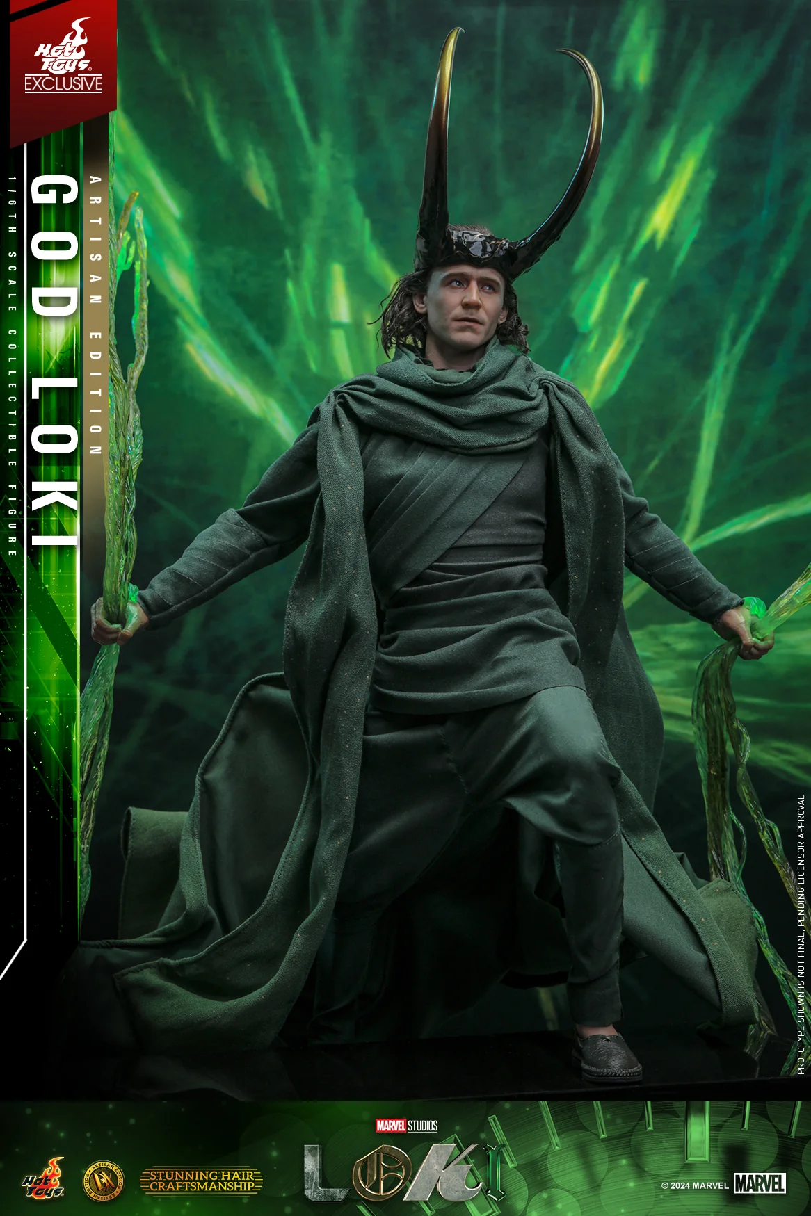 DX41AE - Loki - 1/6th scale God Loki Collectible Figure (Artisan Edition) [Hot Toys Exclusive] - Image 6