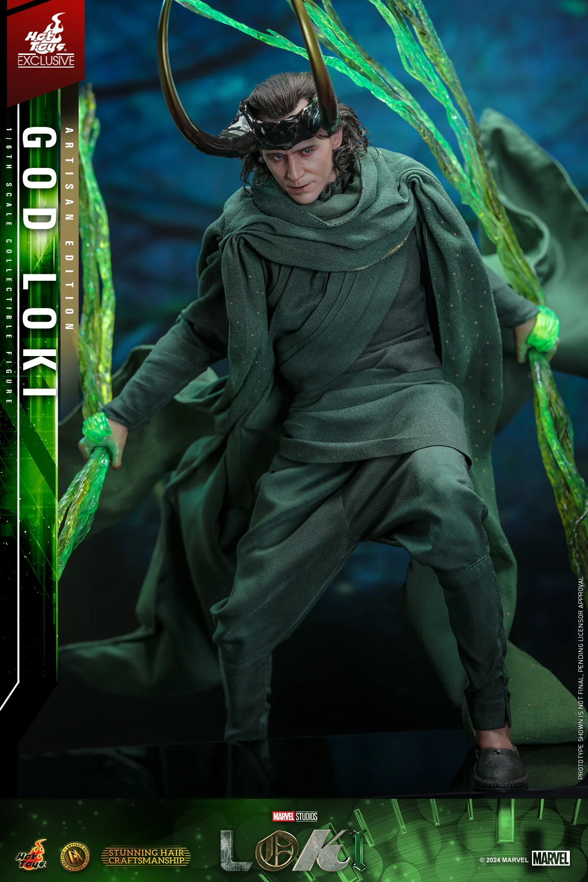 DX41AE - Loki - 1/6th scale God Loki Collectible Figure (Artisan Edition) [Hot Toys Exclusive] - Image 8