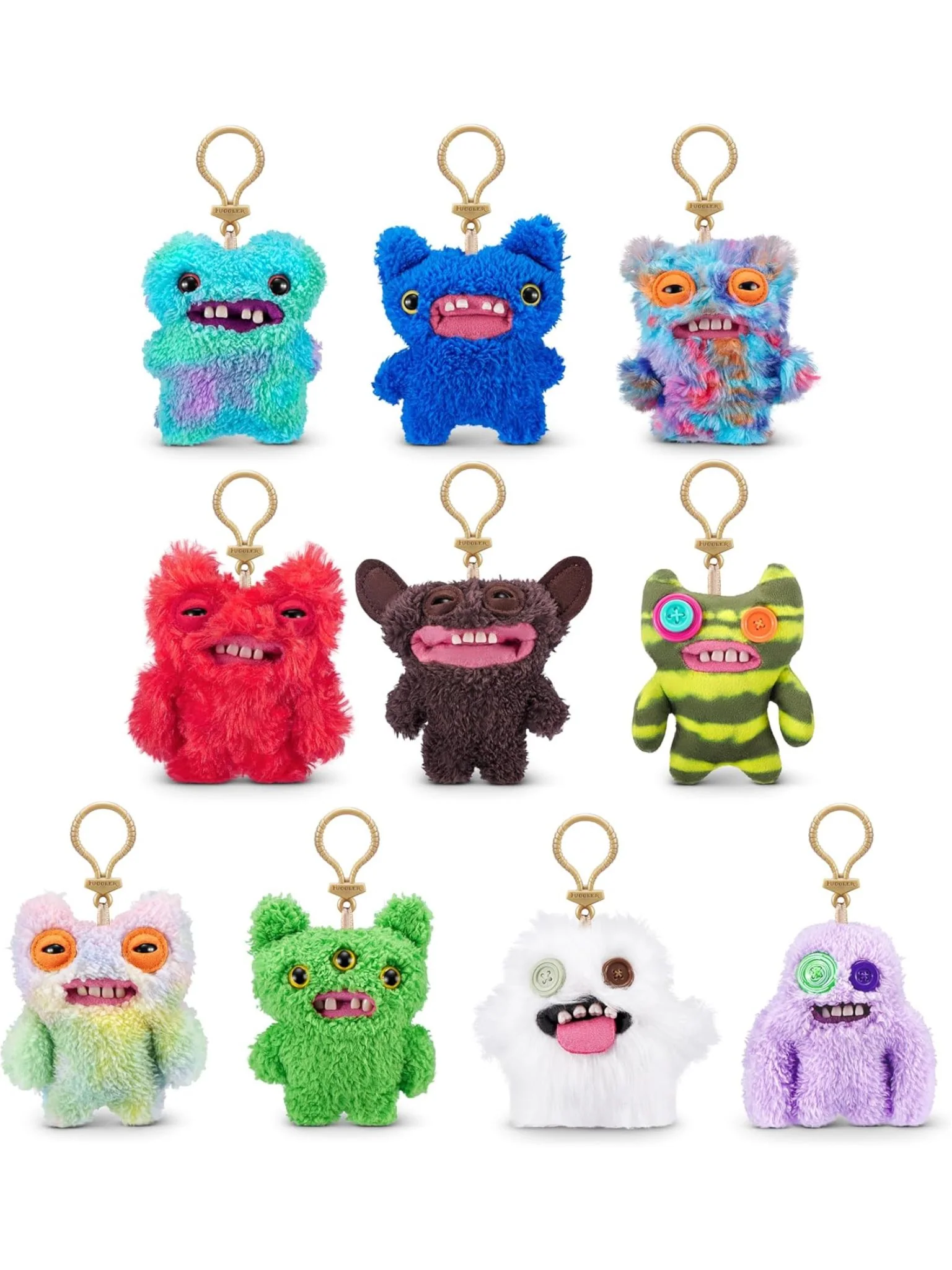 Fuggler Keyrings 5" Series 3 Plush Hang Tag