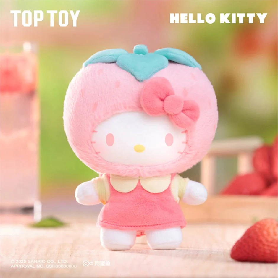 Hello Kitty Fruity Paradise Series Plush Pendant Blind Box - Image 8