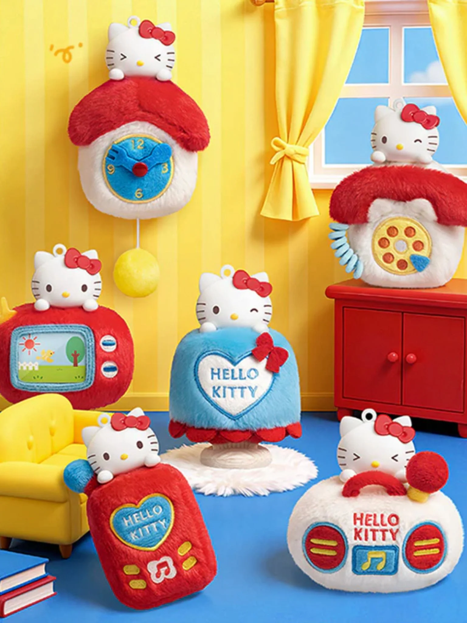 HelloKitty Fun Household Aromatherapy Plush Keychain Blind Box - Image 4