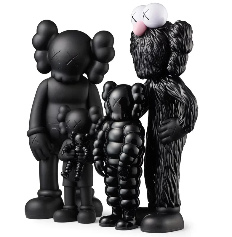 Kaws Family Black/Black/Black - Image 2