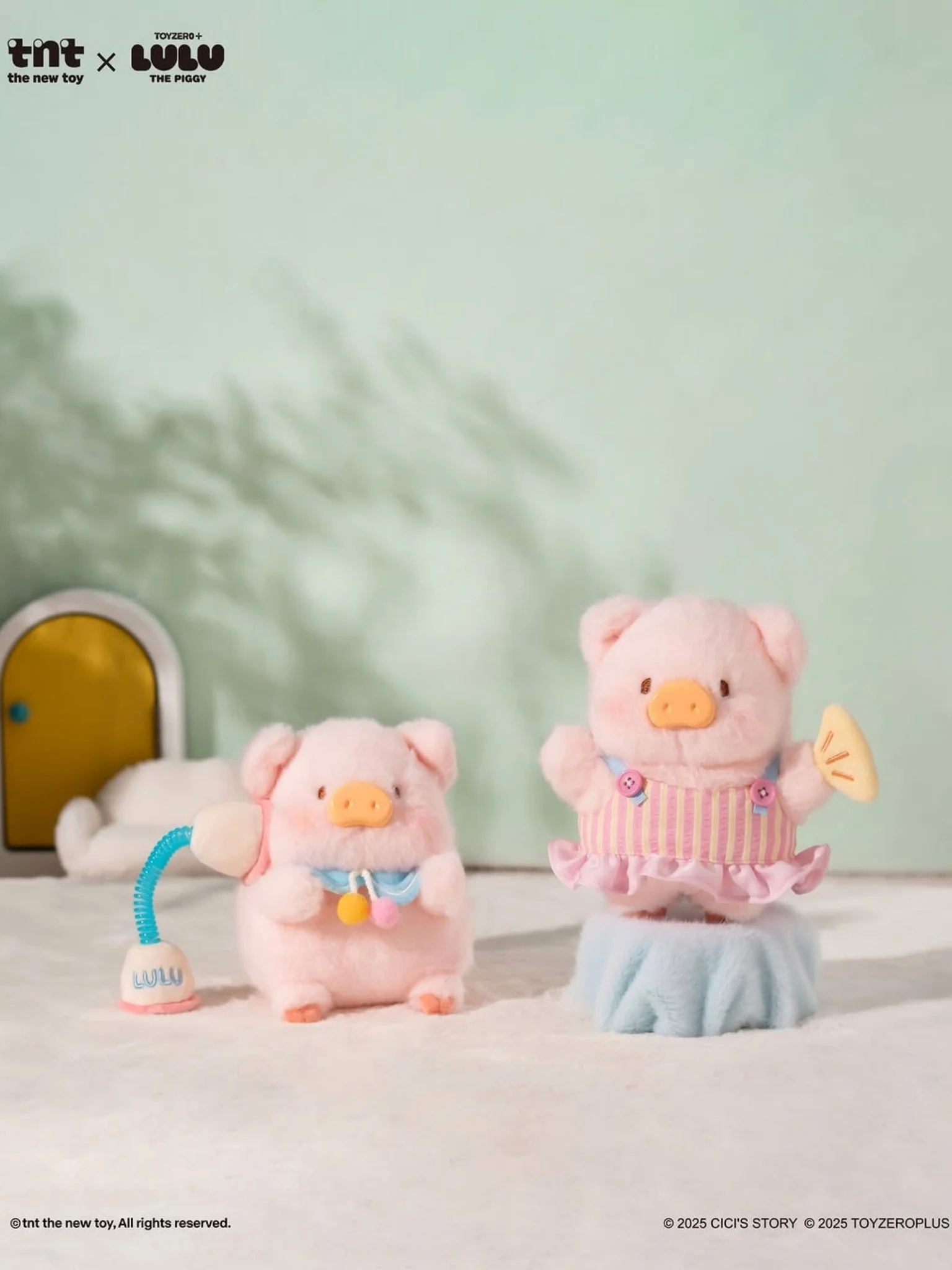 LuLu the Piggy Come Play Series Plush Pendant