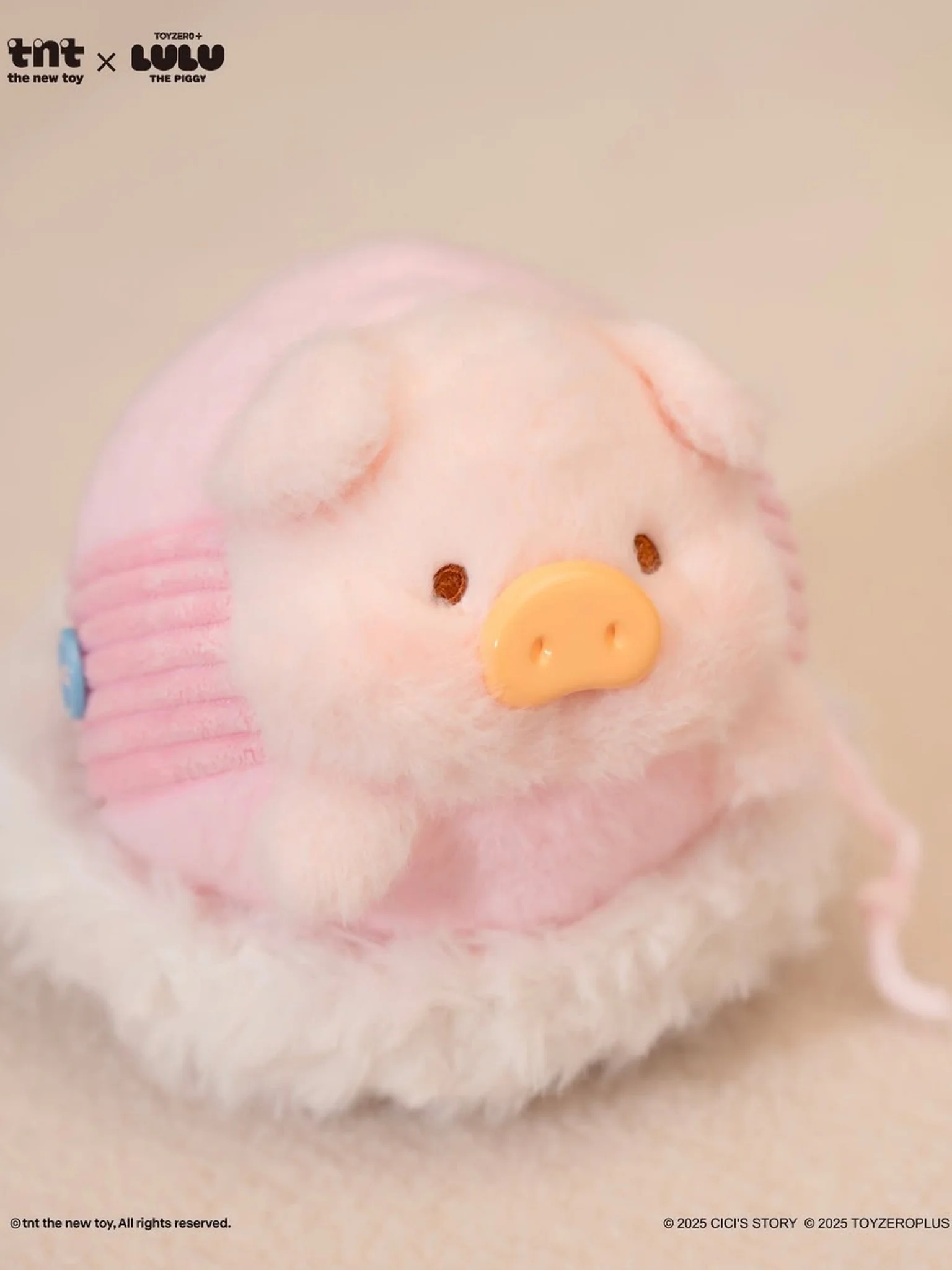 LuLu the Piggy Come Play Series Plush Pendant - Image 5