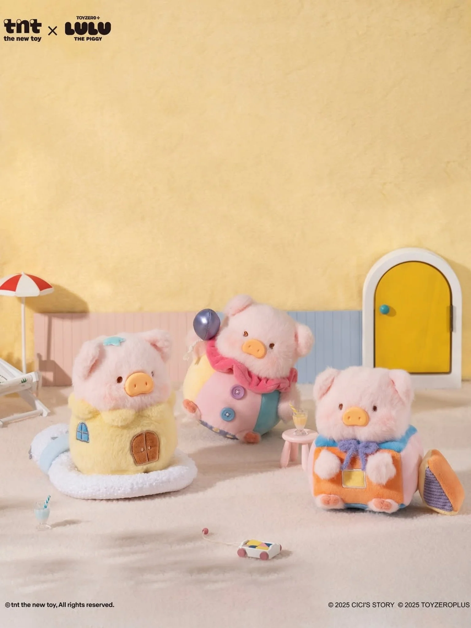 LuLu the Piggy Come Play Series Plush Pendant - Image 7