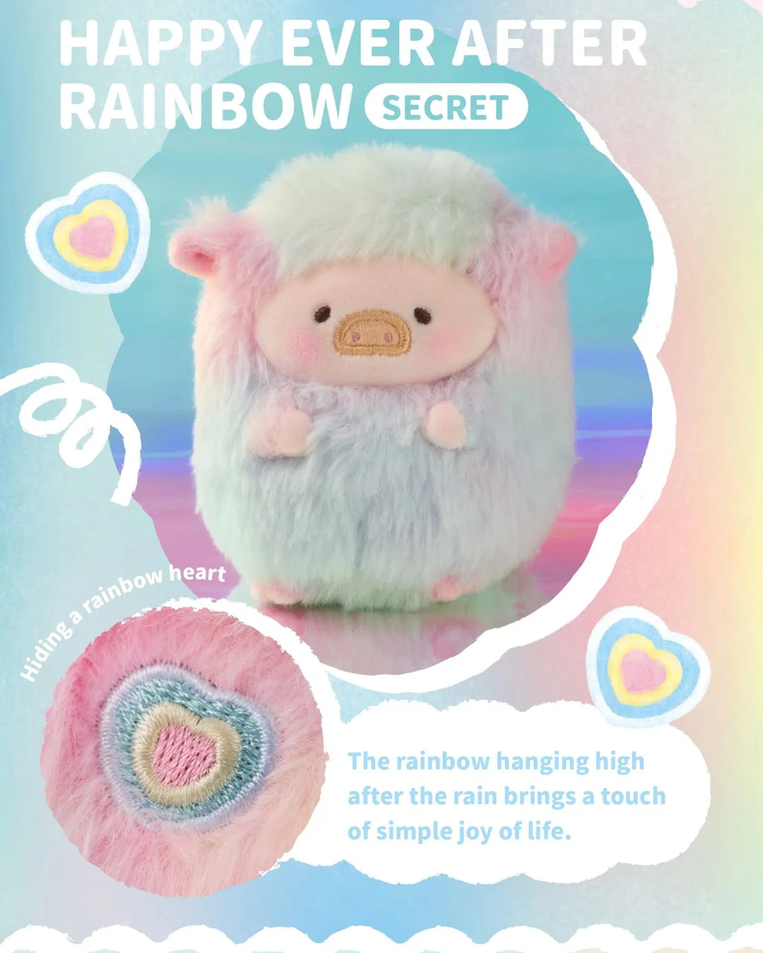 LuLu the Piggy - LuLu Rainbow Sheep Plush Blind Box - Image 8