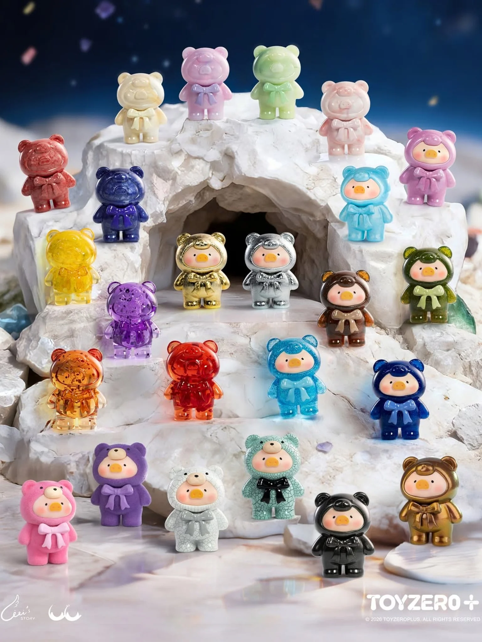 LuLu The Piggy - Teddy Mini - Ore Collection Series Blind Bag