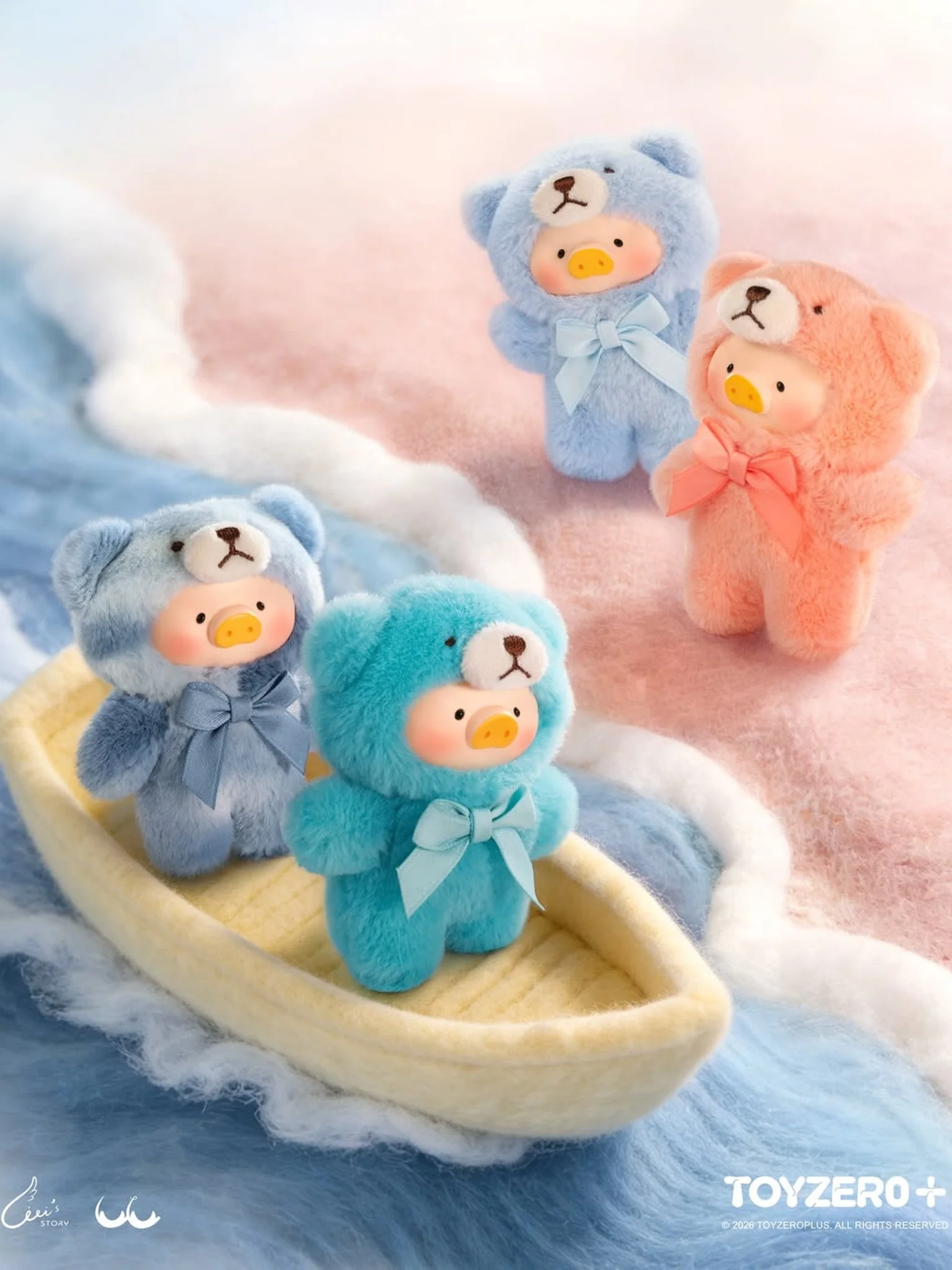 LuLu the Piggy - Teddy Mini's Whispers of Nature Series Plush Phone Charm Blind Box - Image 3