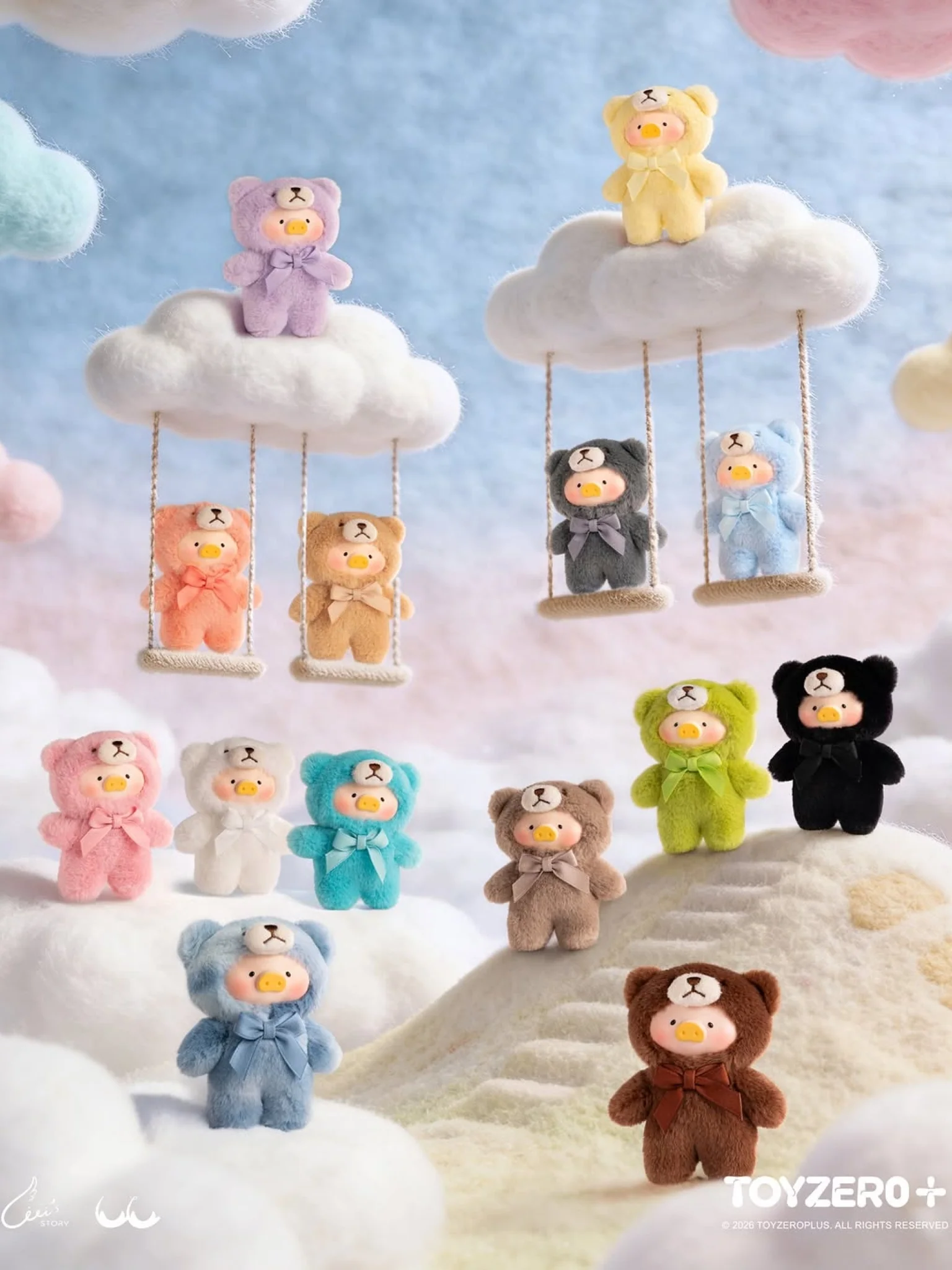 LuLu the Piggy - Teddy Mini's Whispers of Nature Series Plush Phone Charm Blind Box - Image 5
