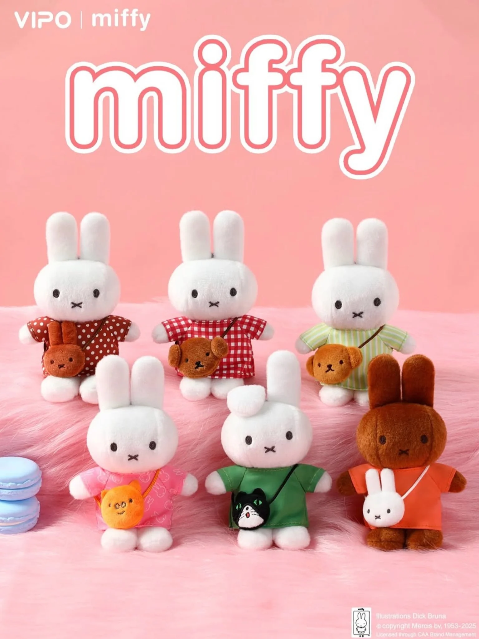 Miffy Travel Series Bag Hanger Blind Box