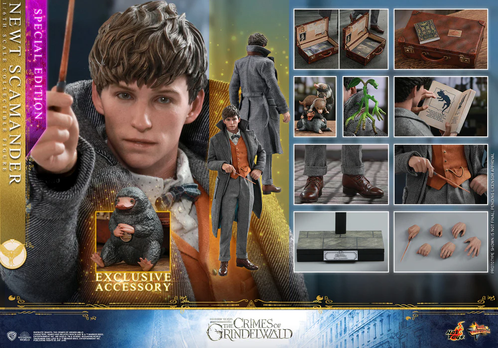 MMS512B - Fantastic Beasts: The Crimes of Grindelwald – Newt Scamander (Special Edition) - Image 10