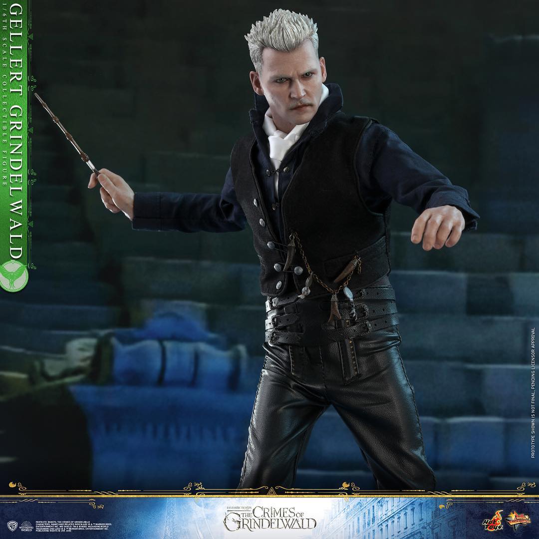 MMS513 – Fantastic Beasts: The Crimes of Grindelwald 1/6th scale Gellert Grindelwald - Image 9