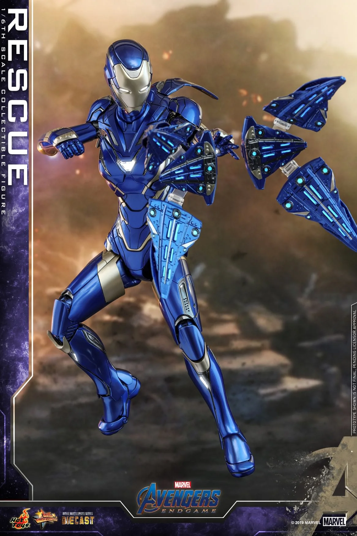 MMS538D32 - Avengers: Endgame - 1/6th scale Rescue Collectible Figure - Image 4