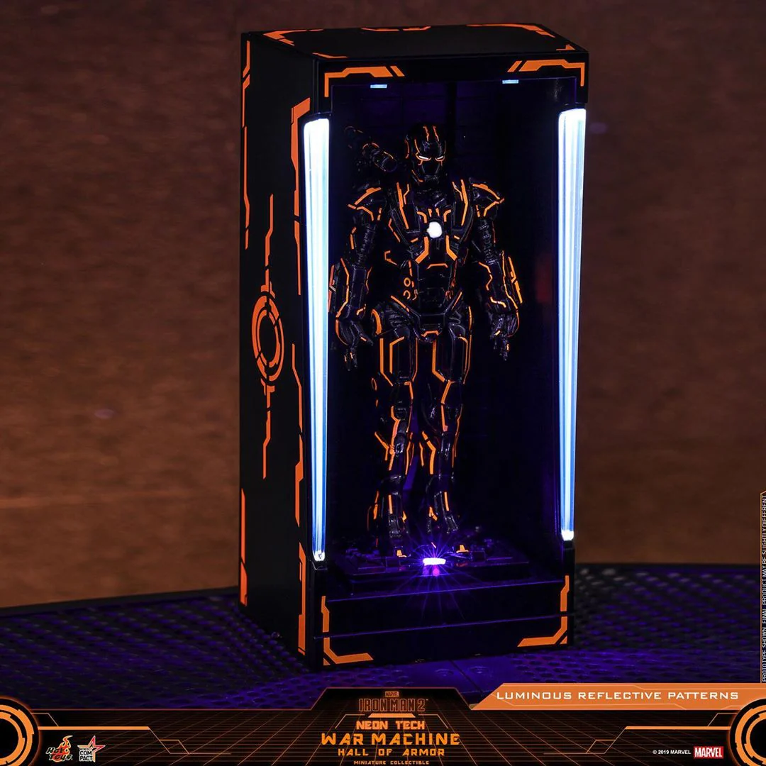 MMS553D35 - Neon Tech War Machine 1/6th Scale Collectible Figure - Image 10