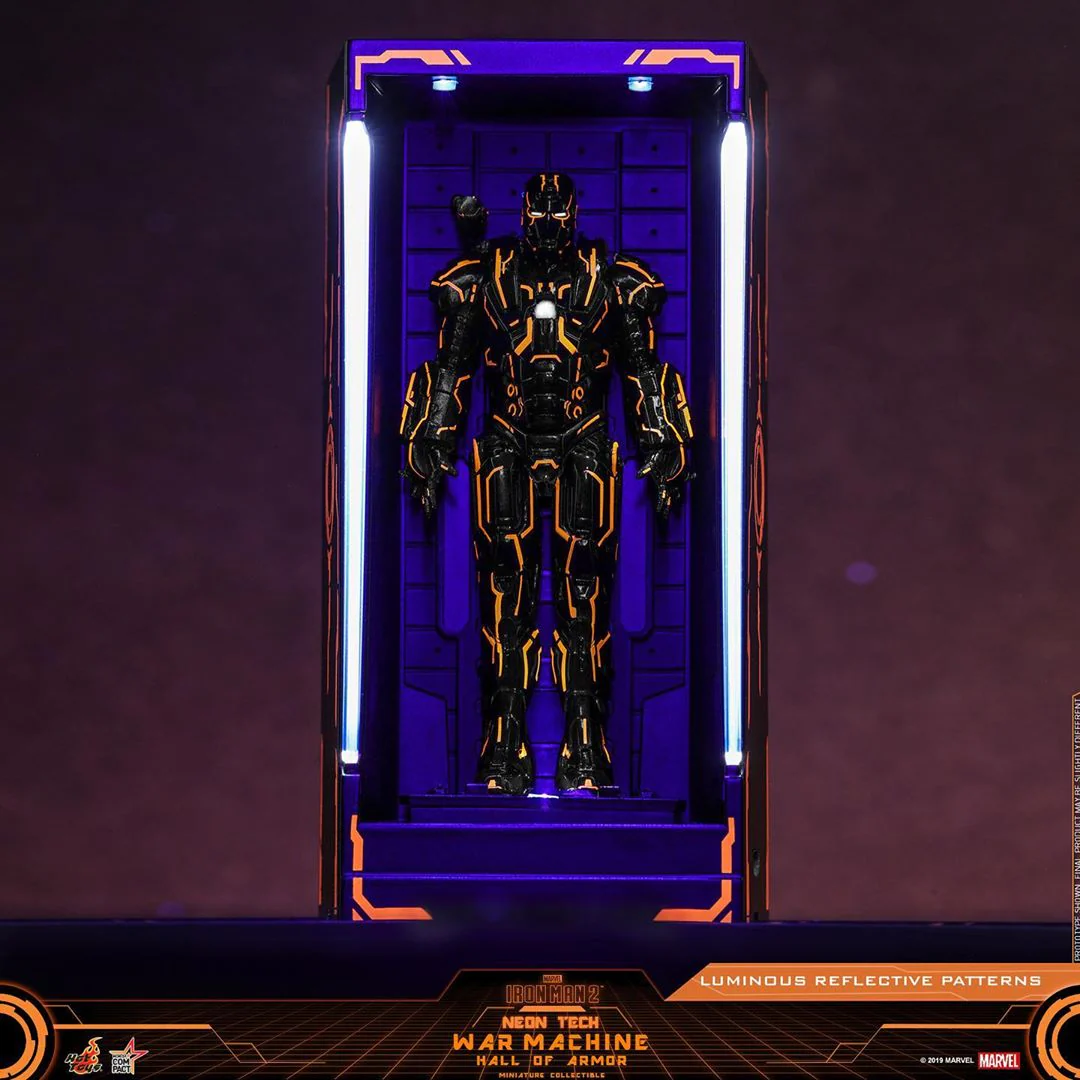 MMS553D35 - Neon Tech War Machine 1/6th Scale Collectible Figure - Image 8