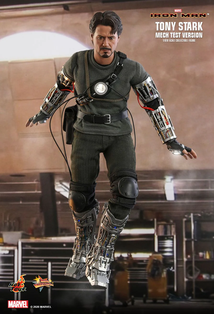 MMS581B - Iron Man - 1/6th scale Tony Stark (Mech Test Version) Collectible Figure (Special Edition) - Image 4