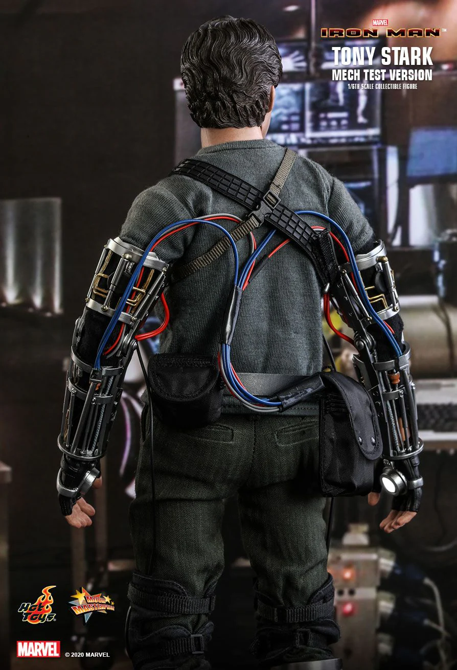 MMS581B - Iron Man - 1/6th scale Tony Stark (Mech Test Version) Collectible Figure (Special Edition) - Image 6