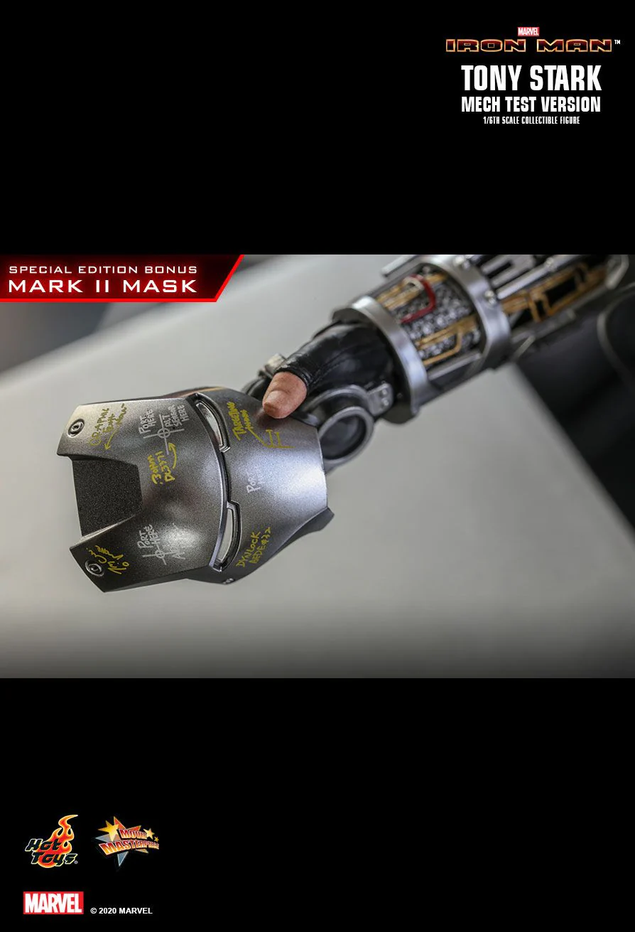 MMS581B - Iron Man - 1/6th scale Tony Stark (Mech Test Version) Collectible Figure (Special Edition) - Image 8