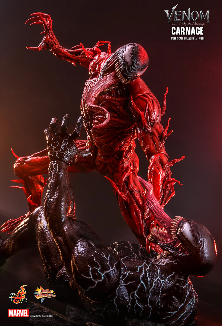MMS619 - Venom: Let There Be Carnage - Carnage 1/6th Scale Collectible Figure (Regular) - Image 5